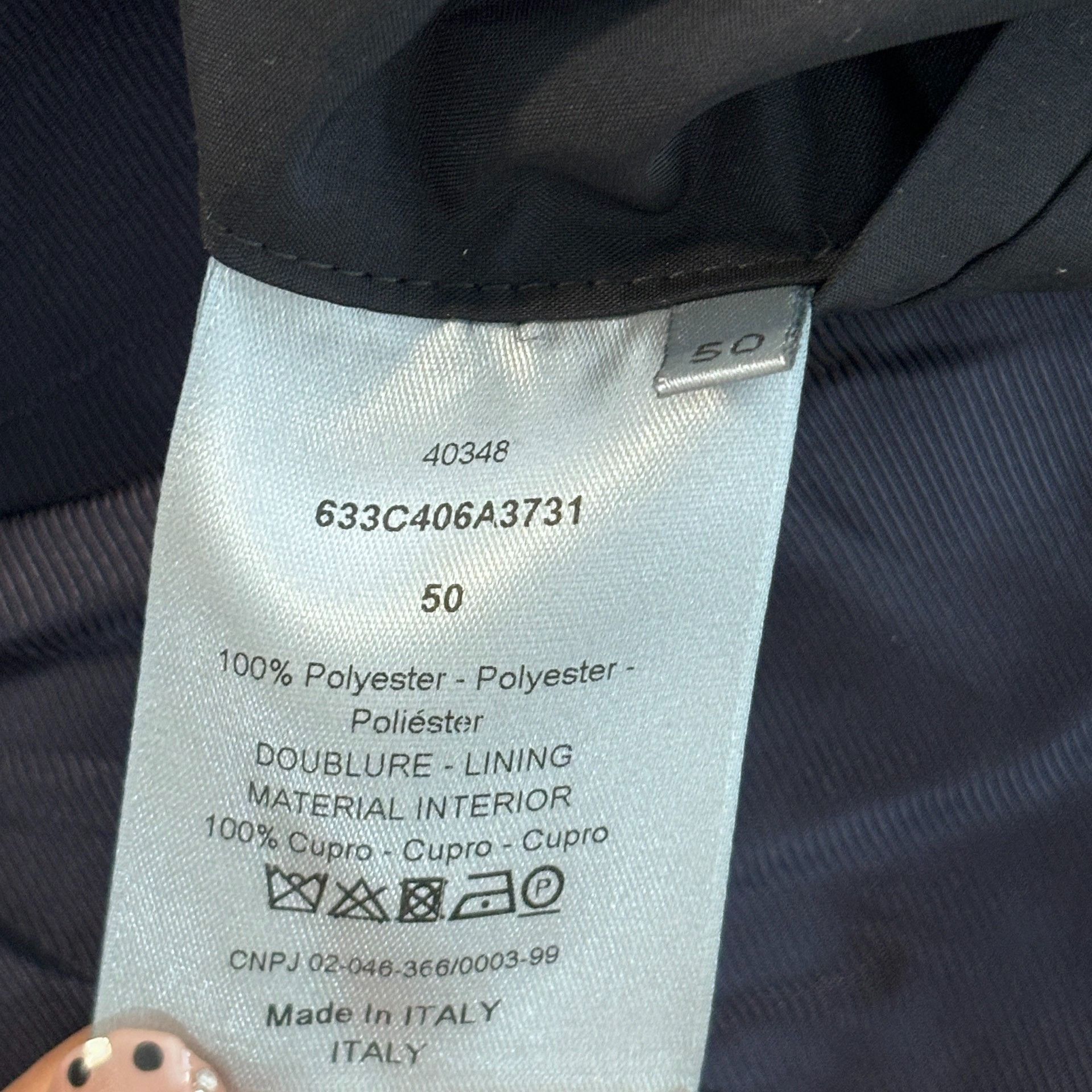 Dior Dior Black Double Zippers Thin Jacket Size US M / EU 48-50 / 2 - 4 Thumbnail