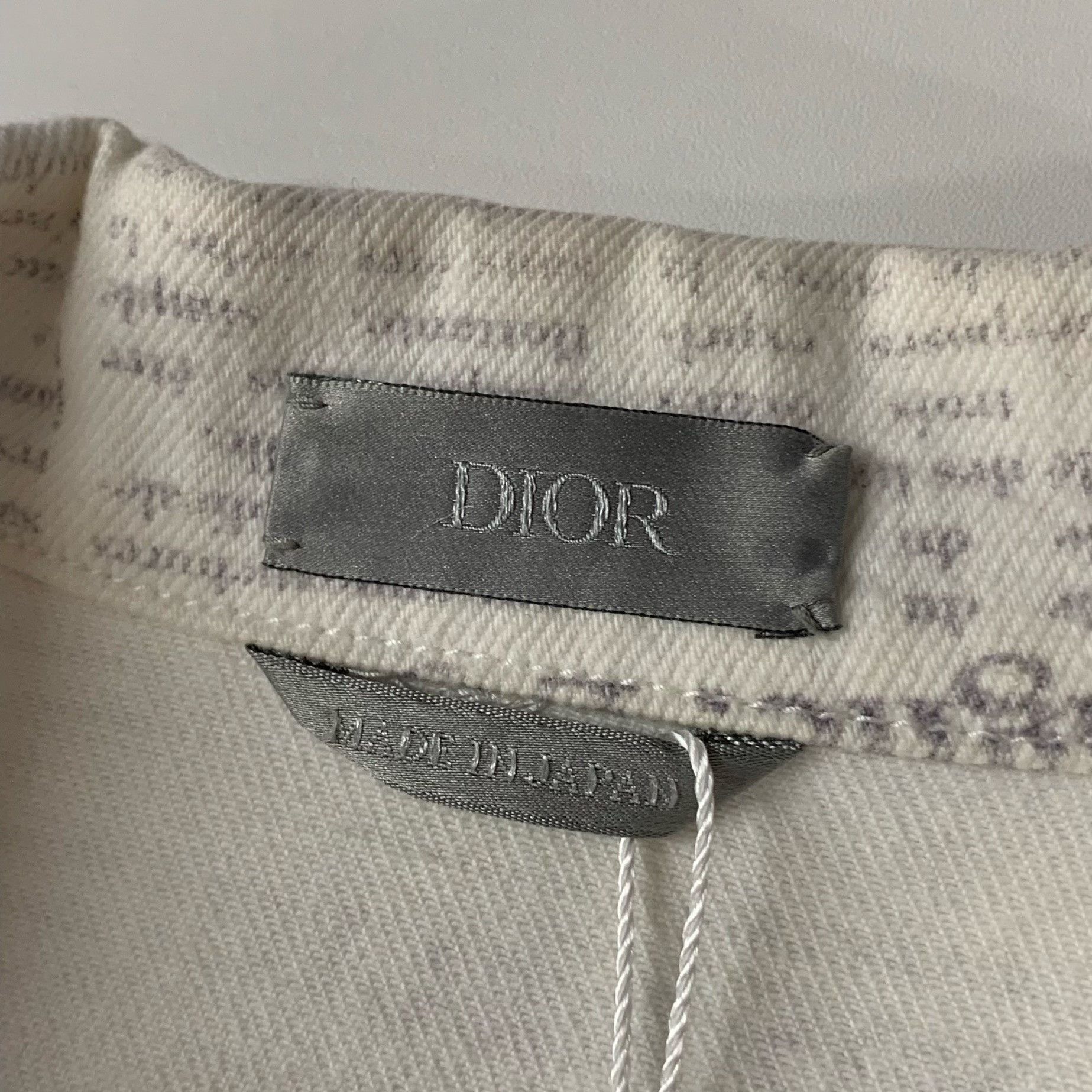 Dior Dior x Daniel Newspaper Print Denim Jacket Size US S / EU 44-46 / 1 - 4 Thumbnail