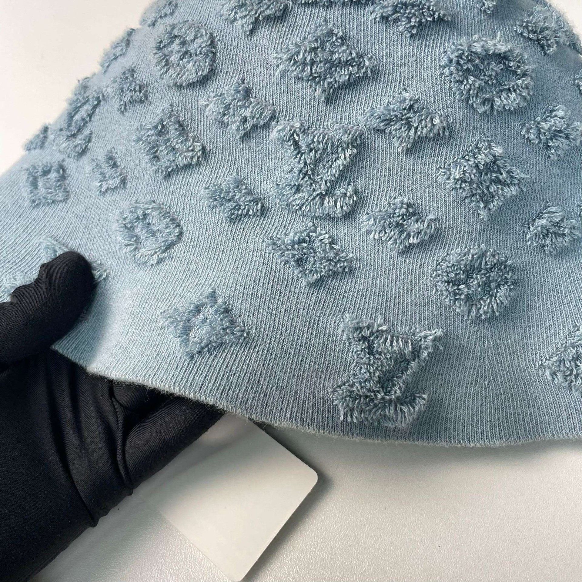 Louis Vuitton Louis Vuitton 2025 Monogram Sponge Blue Fisherman Hat Size ONE SIZE - 7 Thumbnail