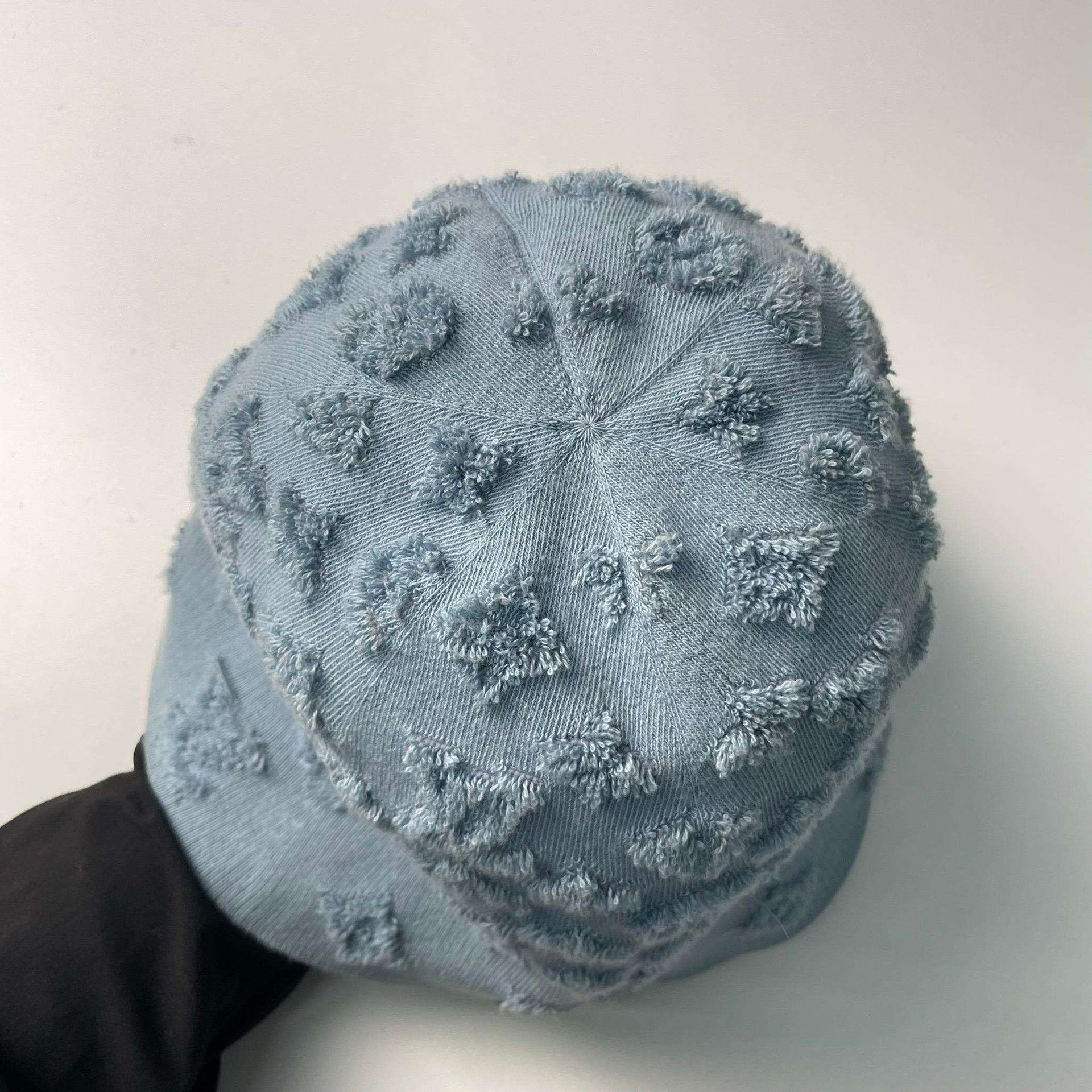 Louis Vuitton Louis Vuitton 2025 Monogram Sponge Blue Fisherman Hat Size ONE SIZE - 5 Thumbnail