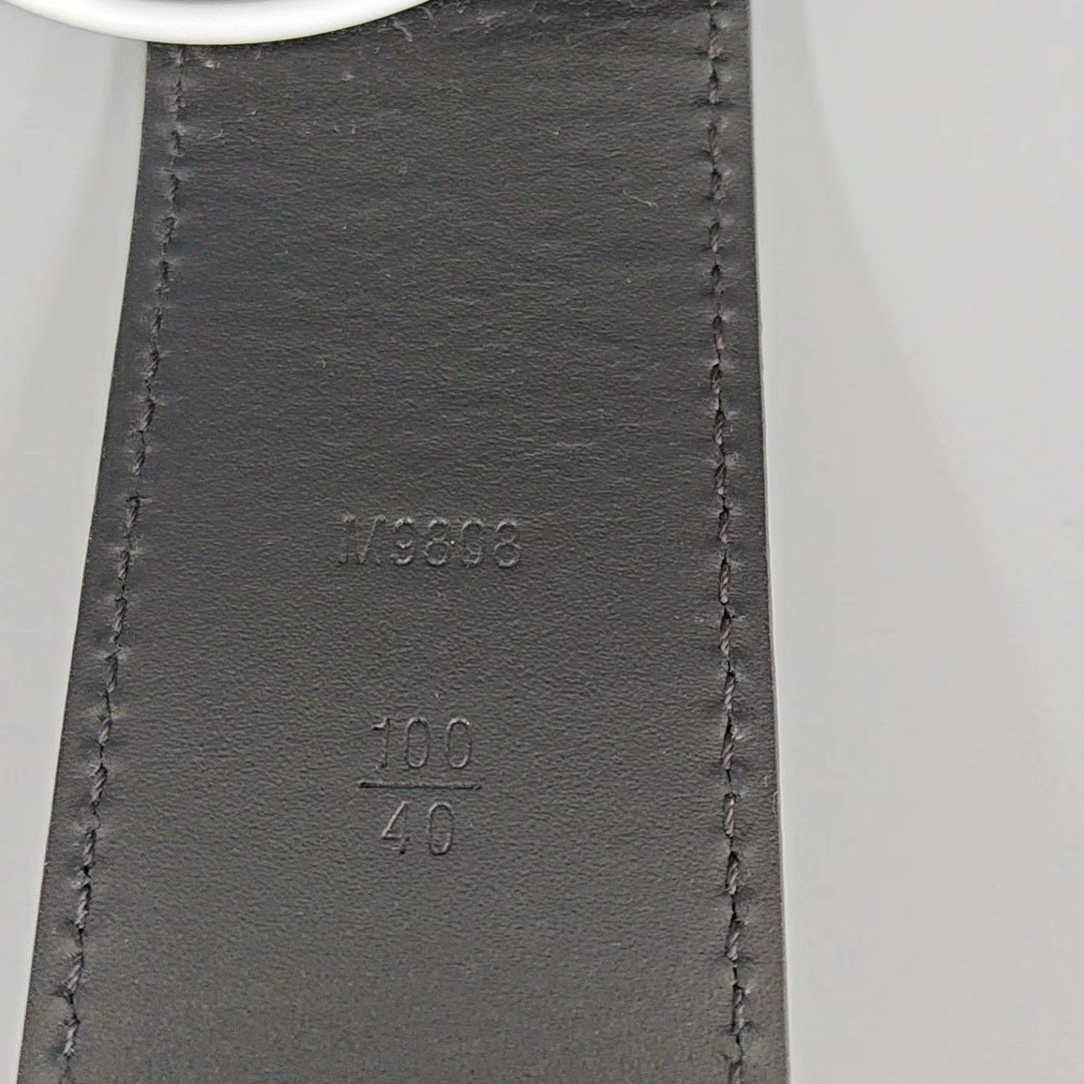 Louis Vuitton Louis Vuitton Initiales DAMOFLAGE Canvas Belt Size ONE SIZE - 4 Thumbnail