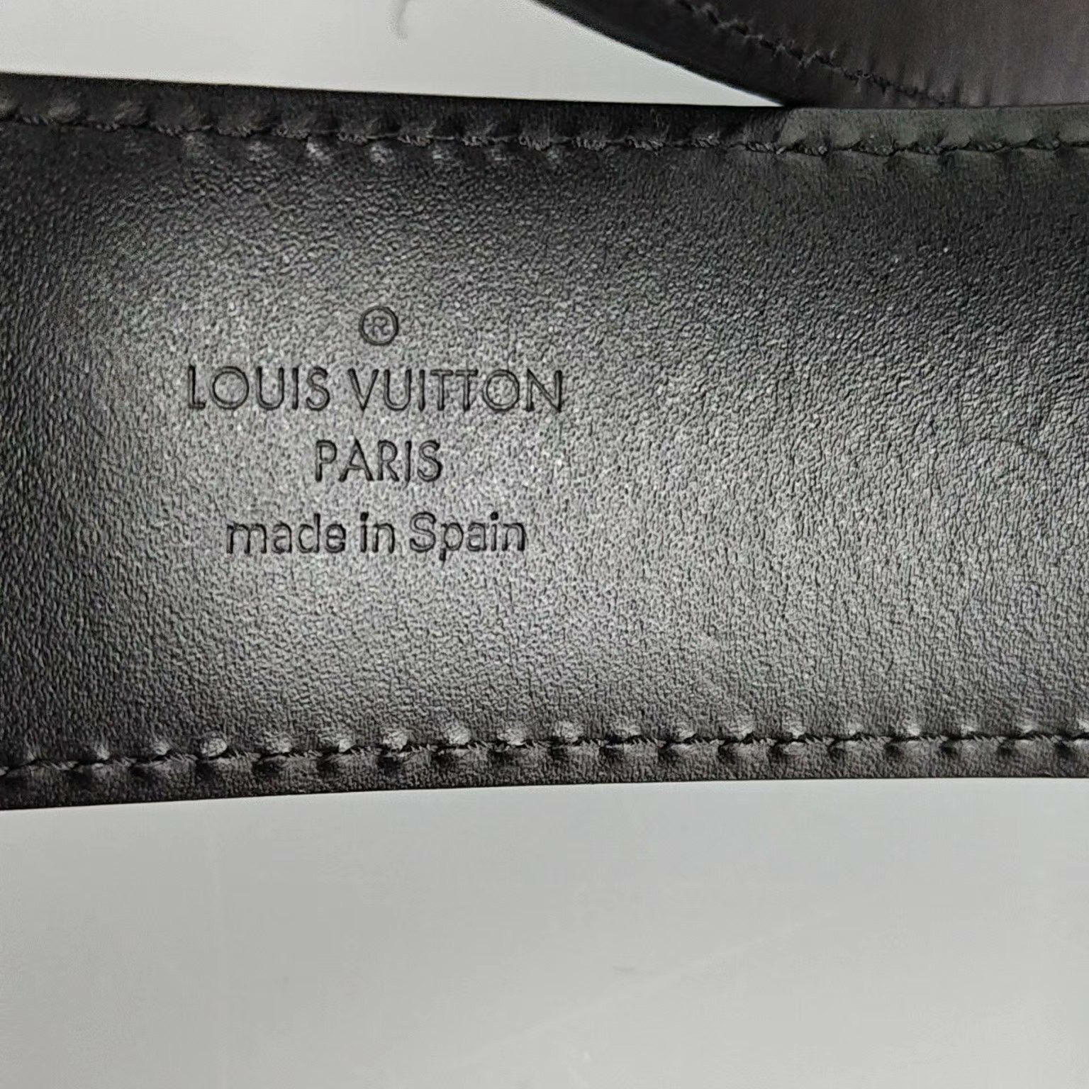 Louis Vuitton Louis Vuitton Initiales DAMOFLAGE Canvas Belt Size ONE SIZE - 3 Thumbnail