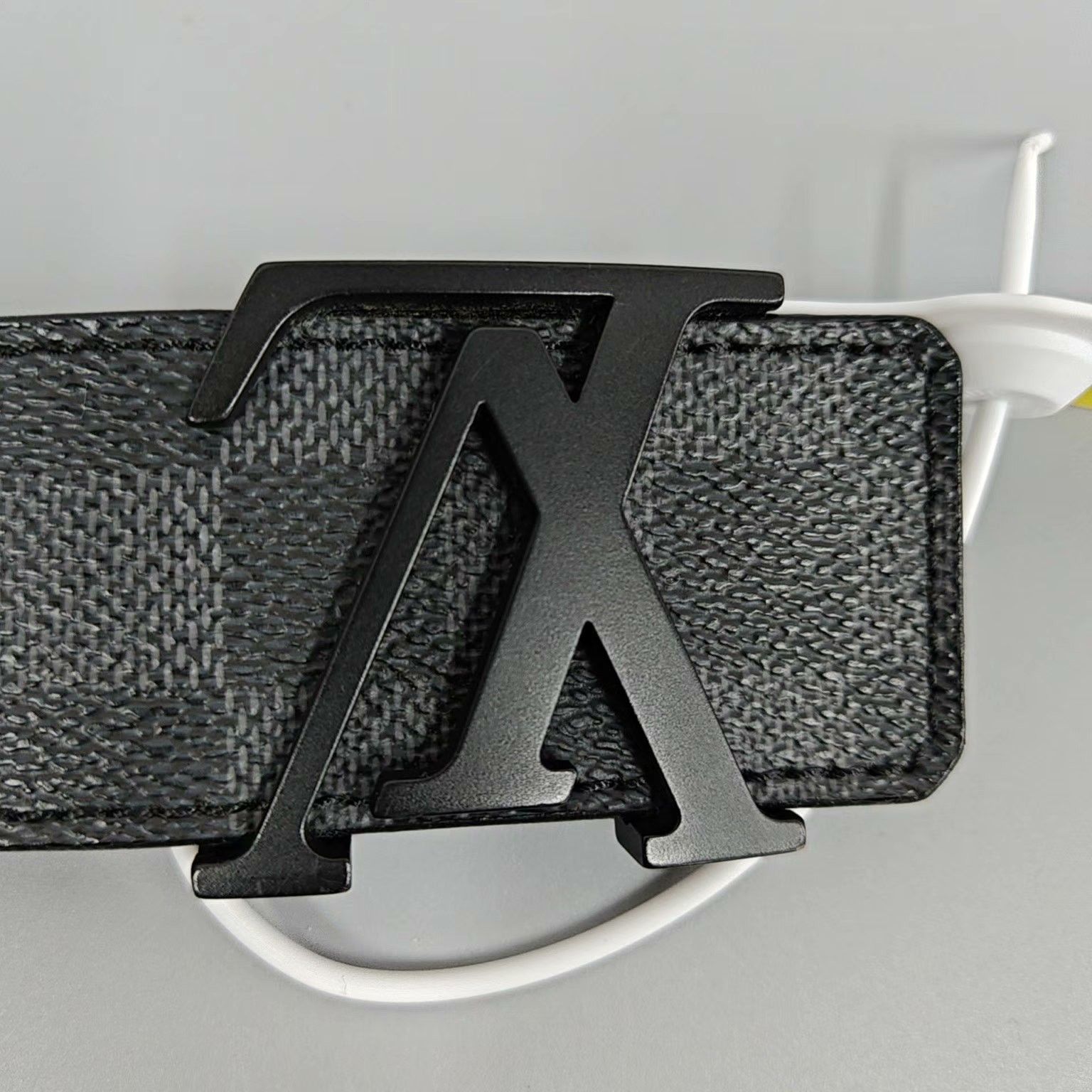 Louis Vuitton Louis Vuitton Initiales DAMOFLAGE Canvas Belt Size ONE SIZE - 2 Thumbnail
