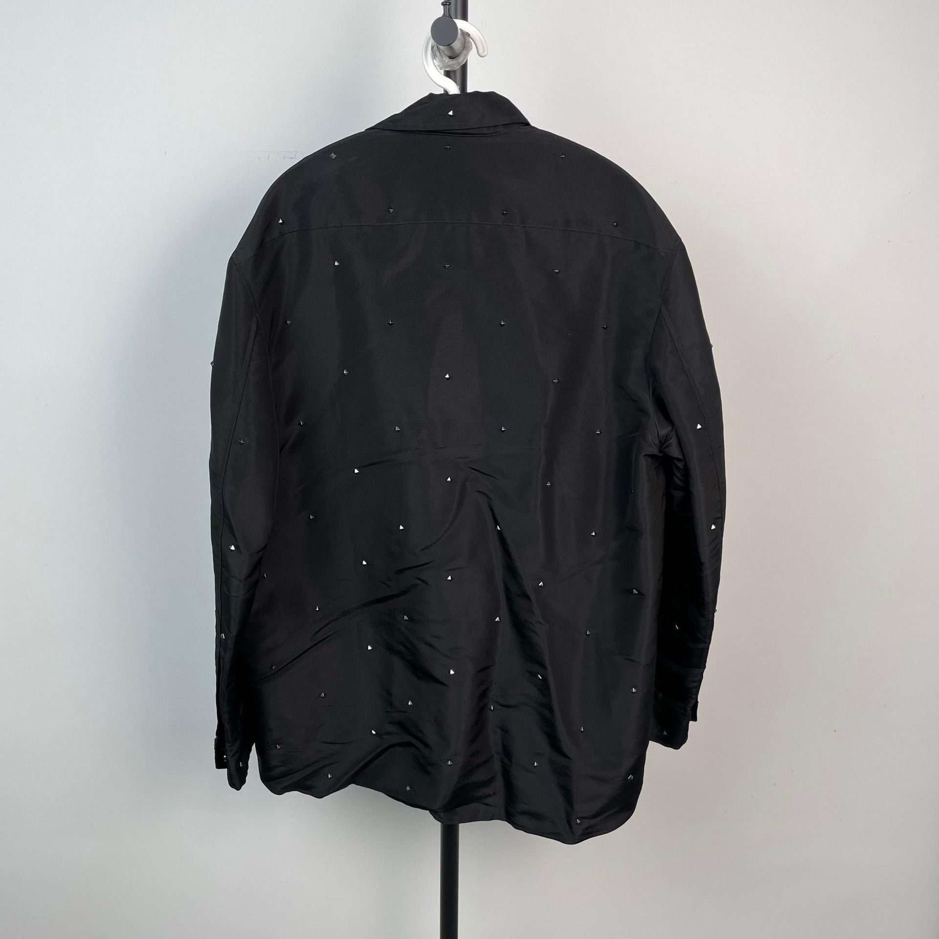 Valentino Valentino Studded Collared Shirt Size US M / EU 48-50 / 2 - 2 Thumbnail