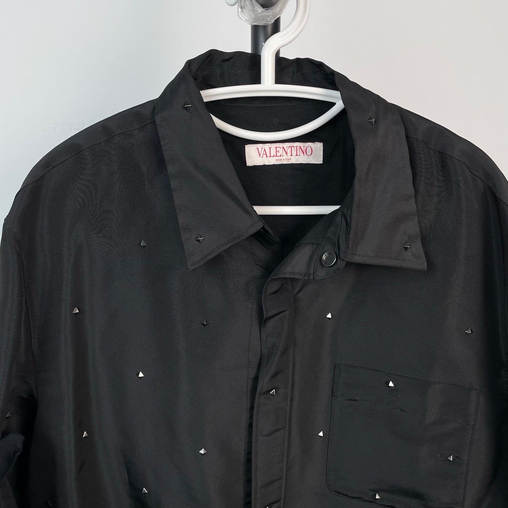 Valentino Valentino Studded Collared Shirt Size US M / EU 48-50 / 2 - 3 Thumbnail
