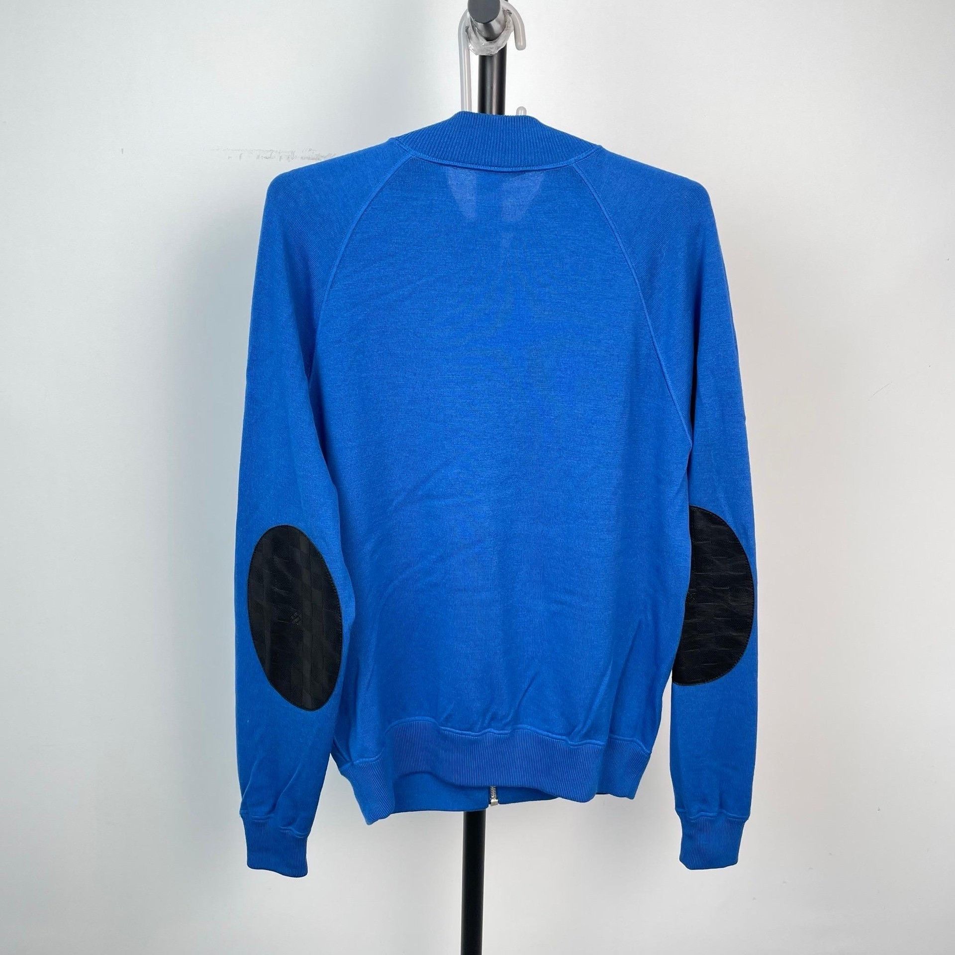 Louis Vuitton Louis Vuitton Blue Nylon Leather Zip Jacket Size US S / EU 44-46 / 1 - 2 Thumbnail