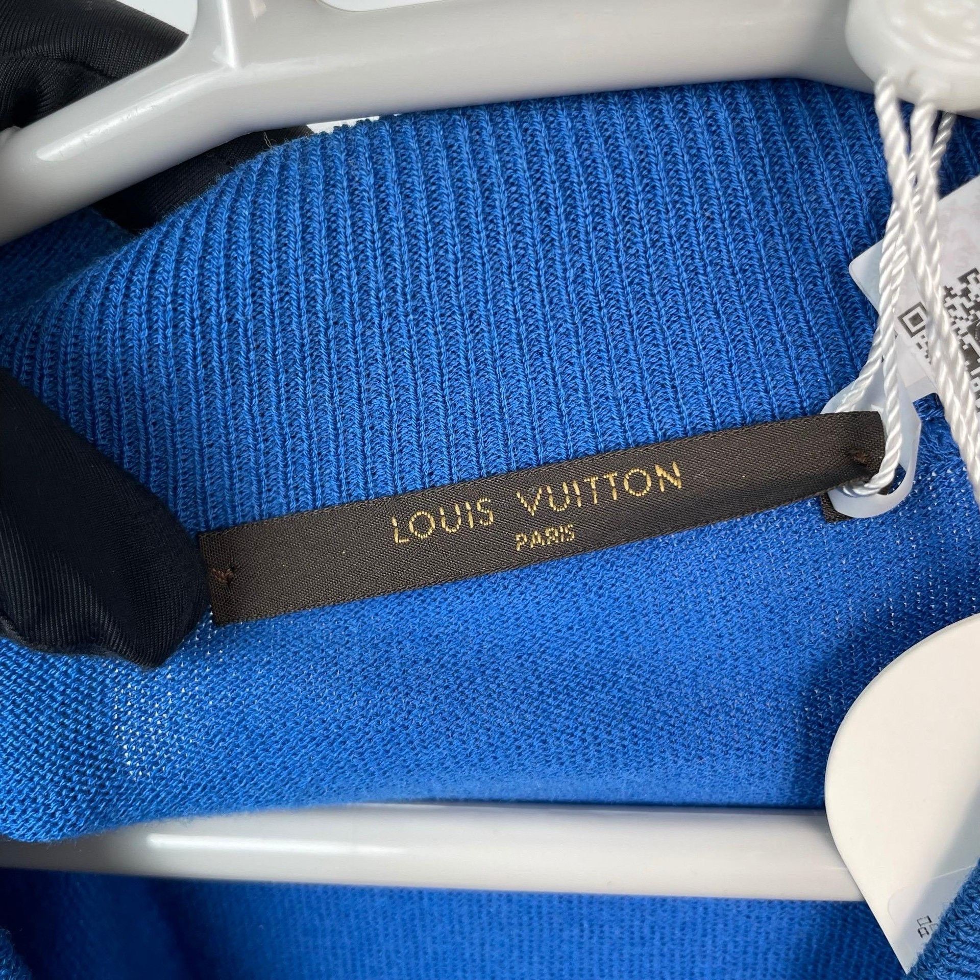 Louis Vuitton Louis Vuitton Blue Nylon Leather Zip Jacket Size US S / EU 44-46 / 1 - 8 Thumbnail