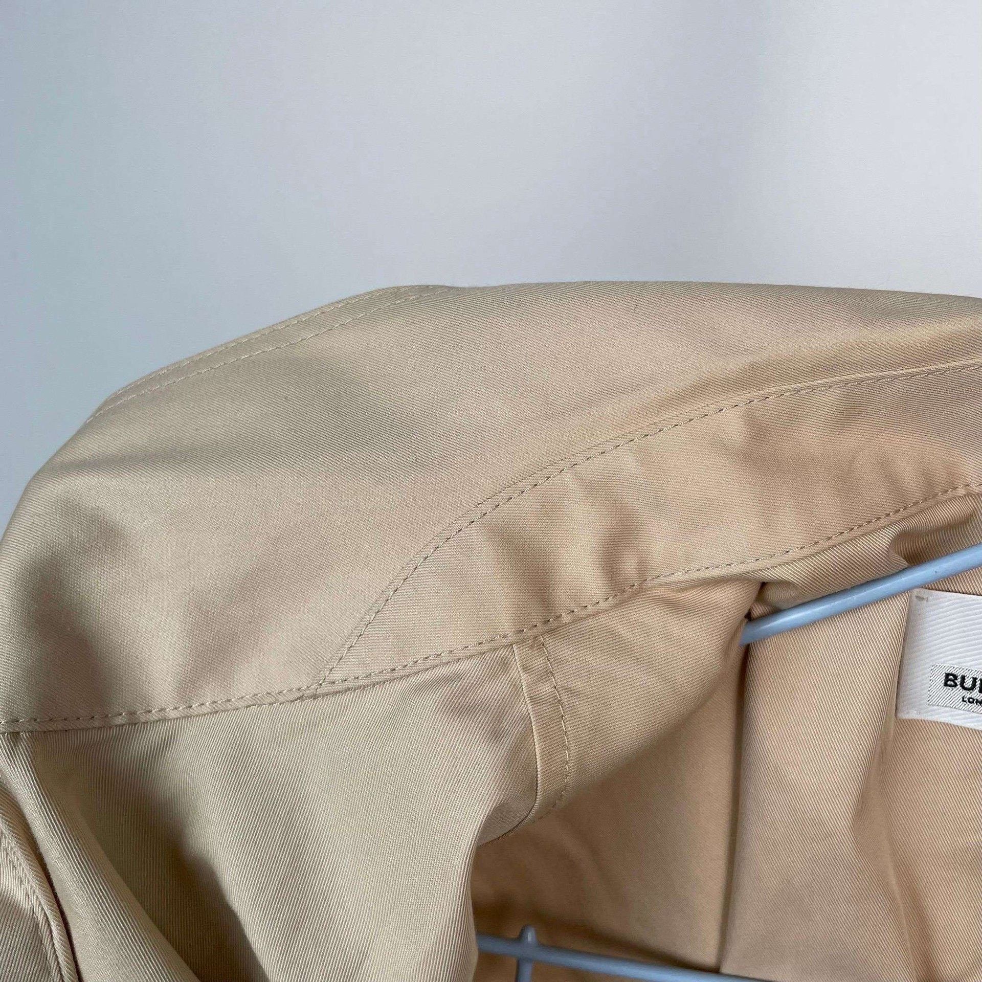 Burberry Burberry Camel Cotton Short-Sleeve Shirt Size US L / EU 52-54 / 3 - 4 Thumbnail