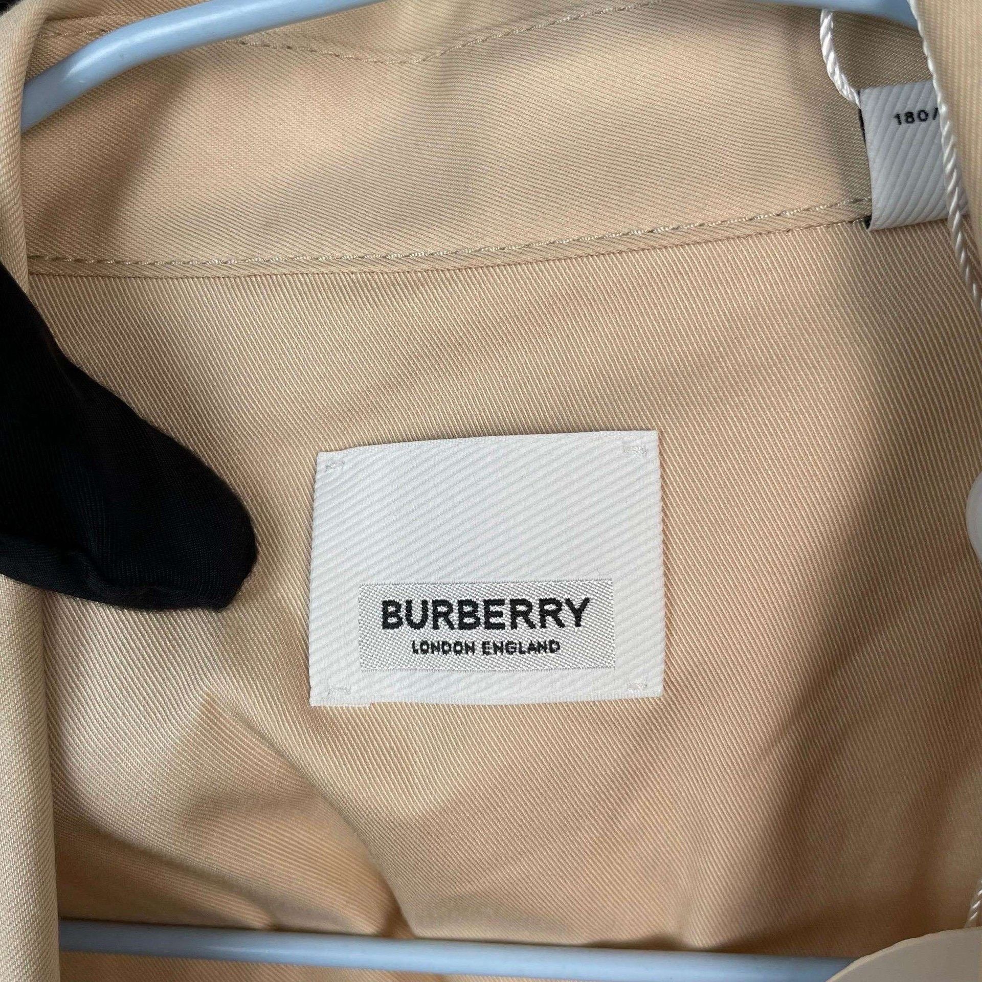 Burberry Burberry Camel Cotton Short-Sleeve Shirt Size US L / EU 52-54 / 3 - 5 Thumbnail