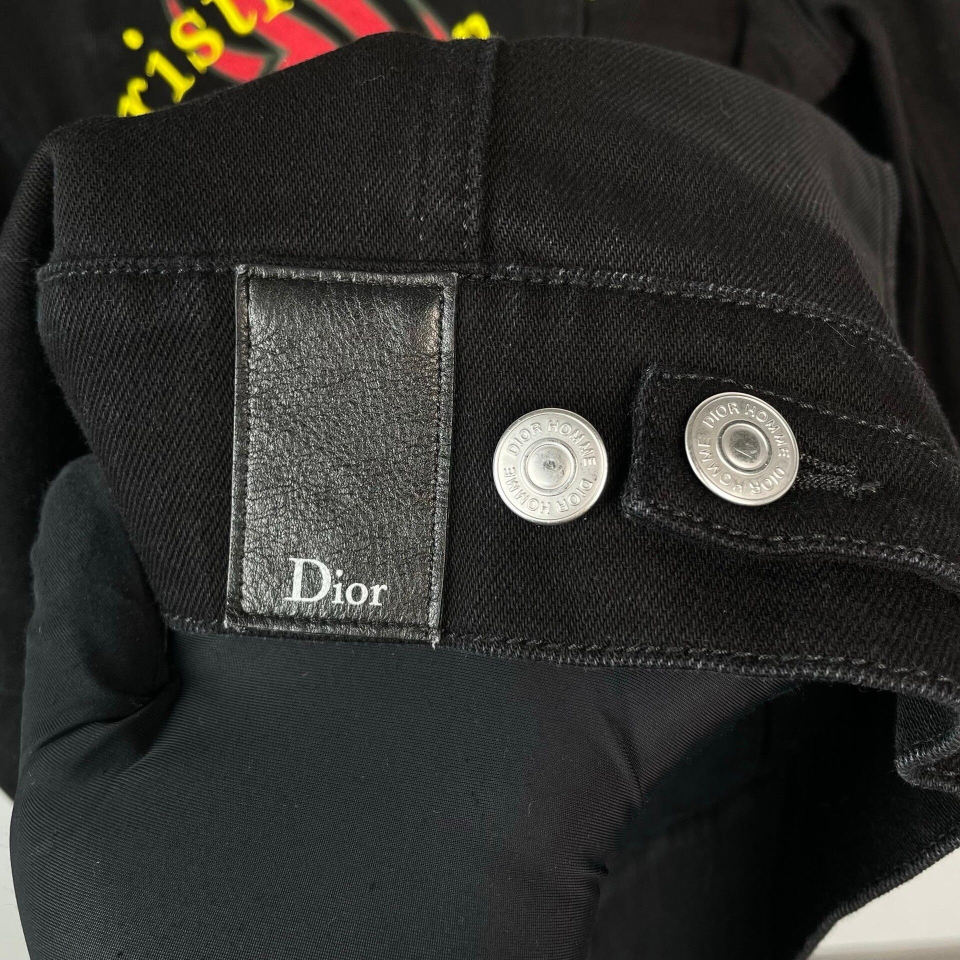 Dior Dior Black Flame Embroidery Zip-Up Sweatshirt Size US M / EU 48-50 / 2 - 6 Thumbnail