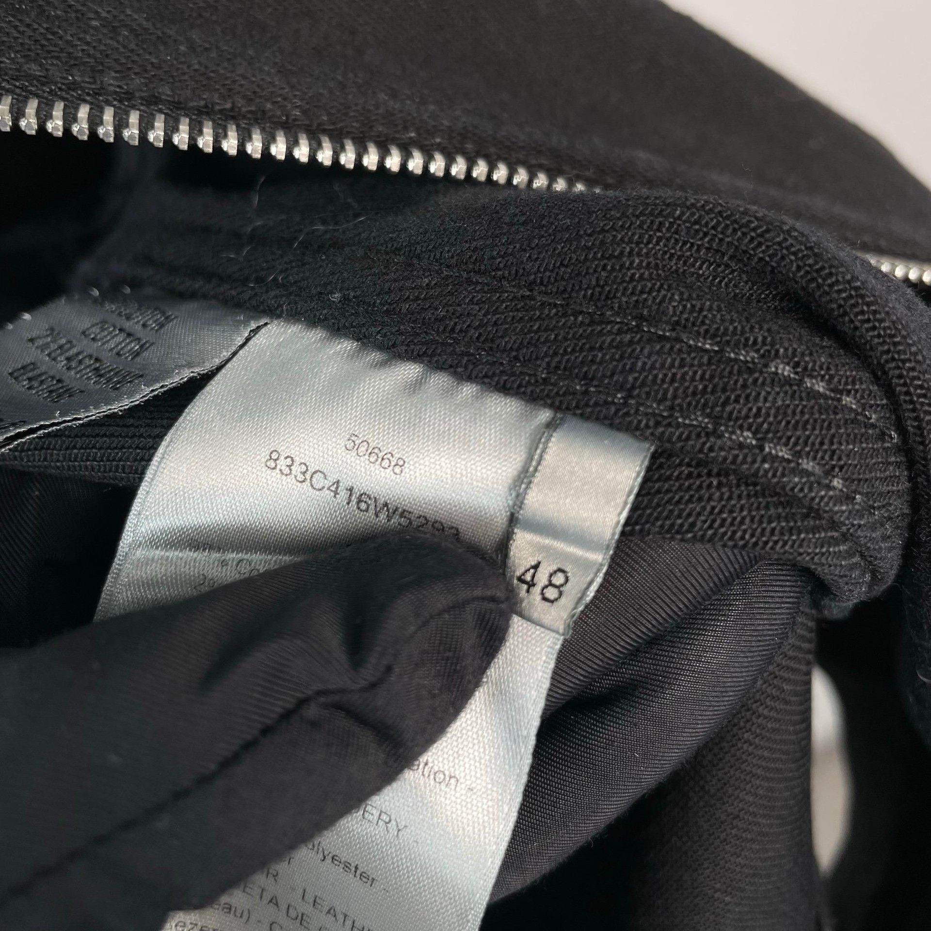 Dior Dior Black Flame Embroidery Zip-Up Sweatshirt Size US M / EU 48-50 / 2 - 9 Thumbnail