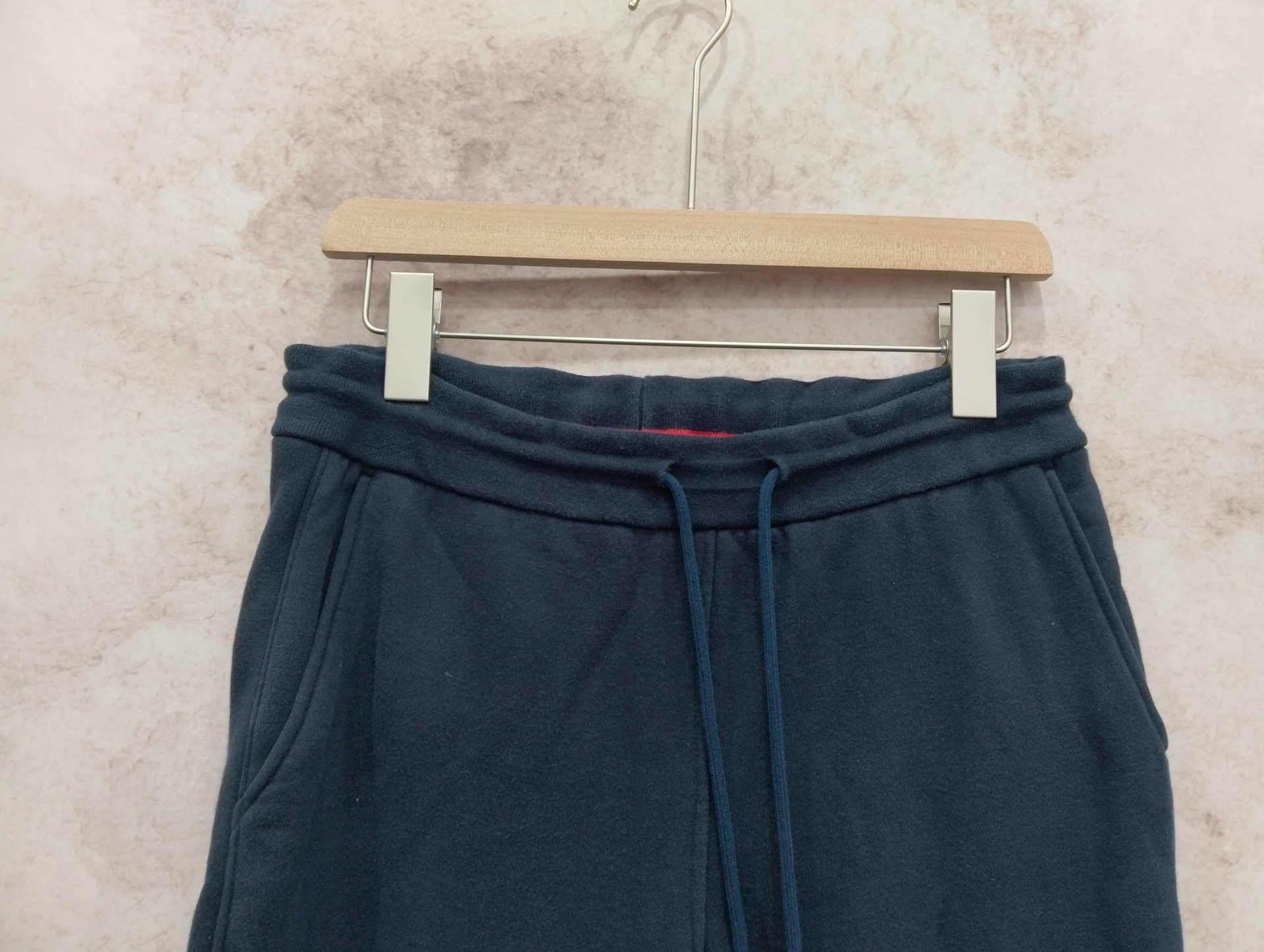 Thom Browne Thom Browne Navy Sweatpants White Stripes Size US 26 / EU 42 - 3 Thumbnail