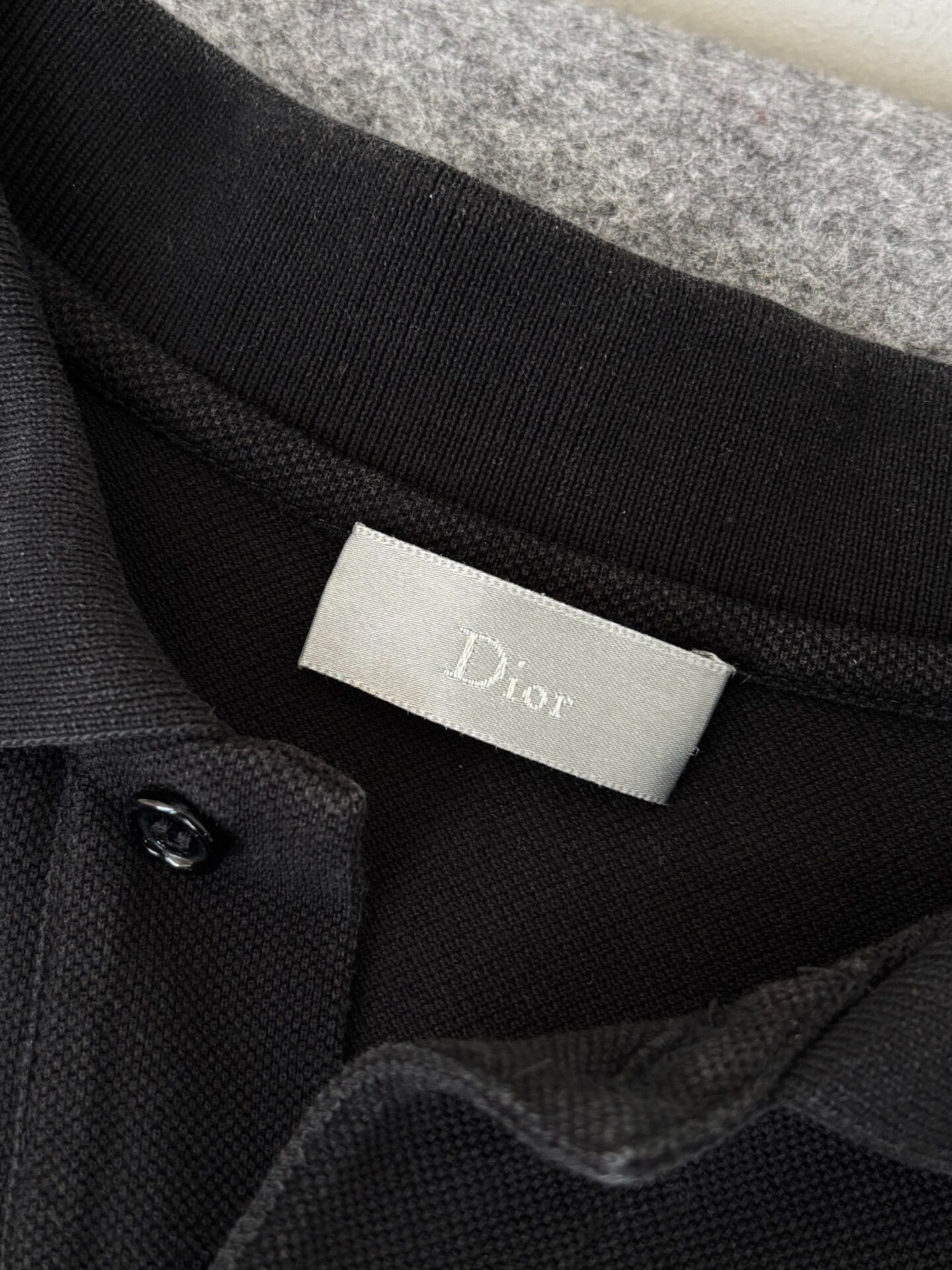 Dior Dior Black Short-Sleeve Polo Shirt Size US M / EU 48-50 / 2 - 6 Thumbnail