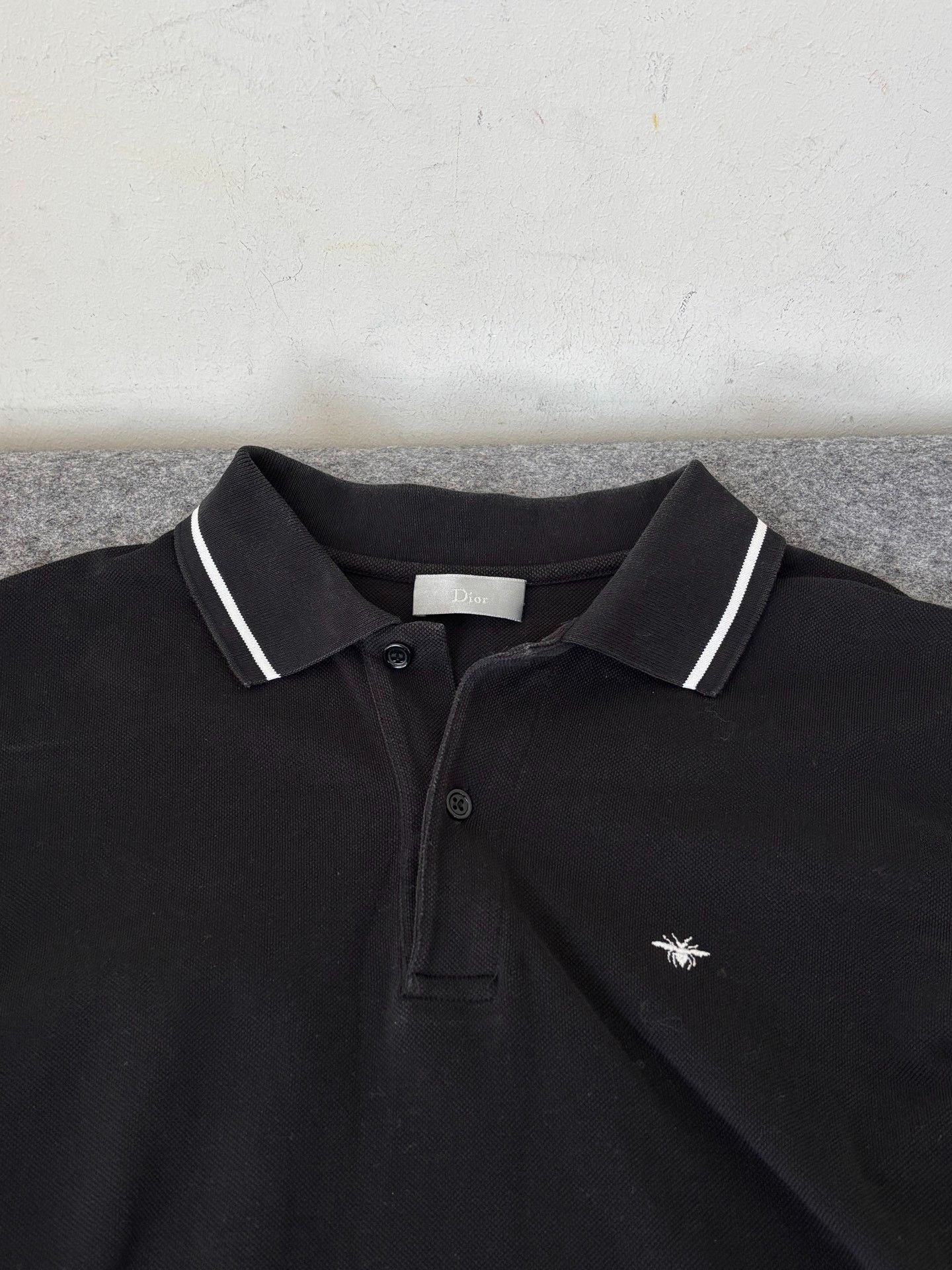 Dior Dior Black Short-Sleeve Polo Shirt Size US M / EU 48-50 / 2 - 5 Thumbnail
