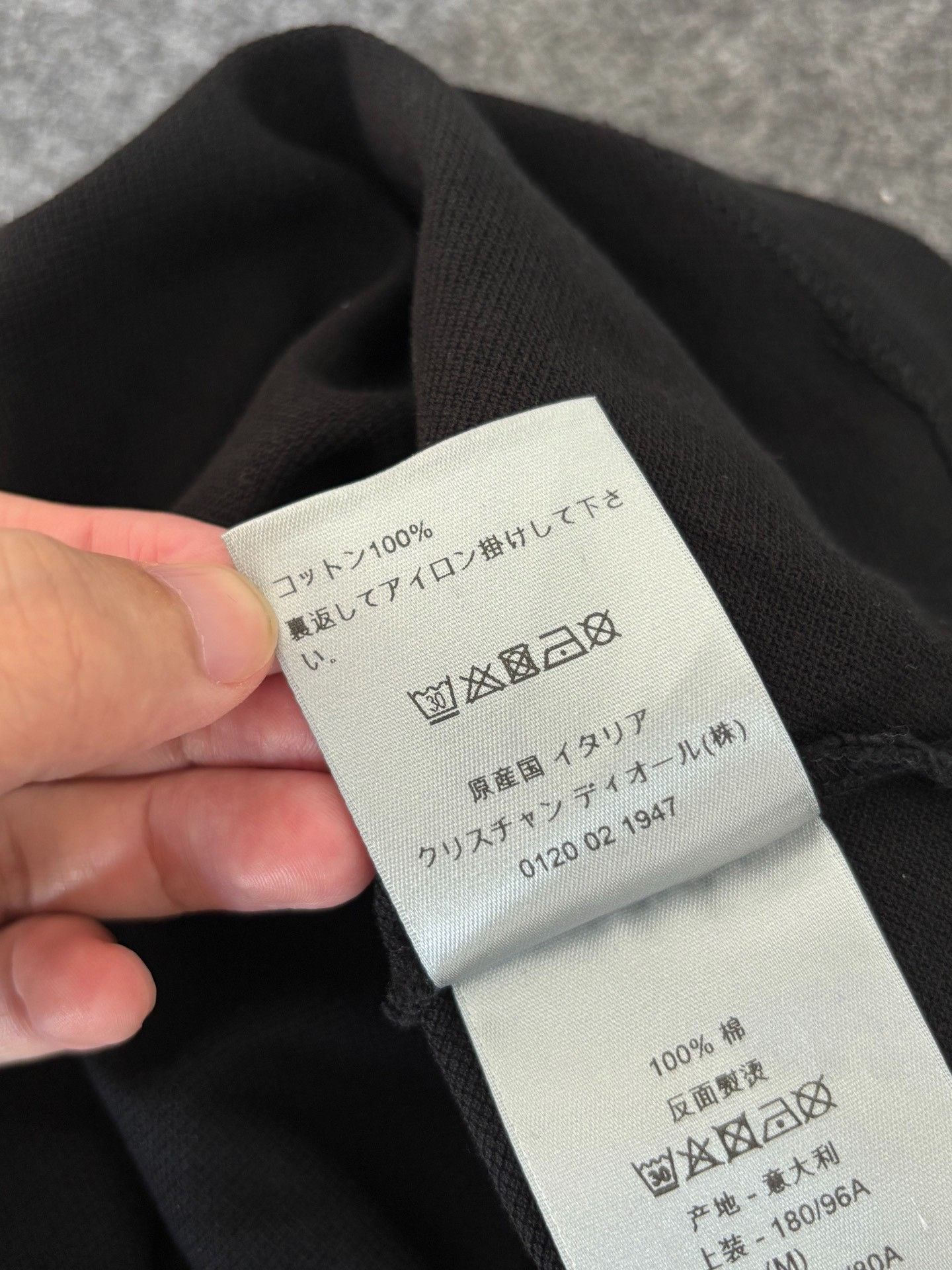 Dior Dior Black Short-Sleeve Polo Shirt Size US M / EU 48-50 / 2 - 9 Thumbnail