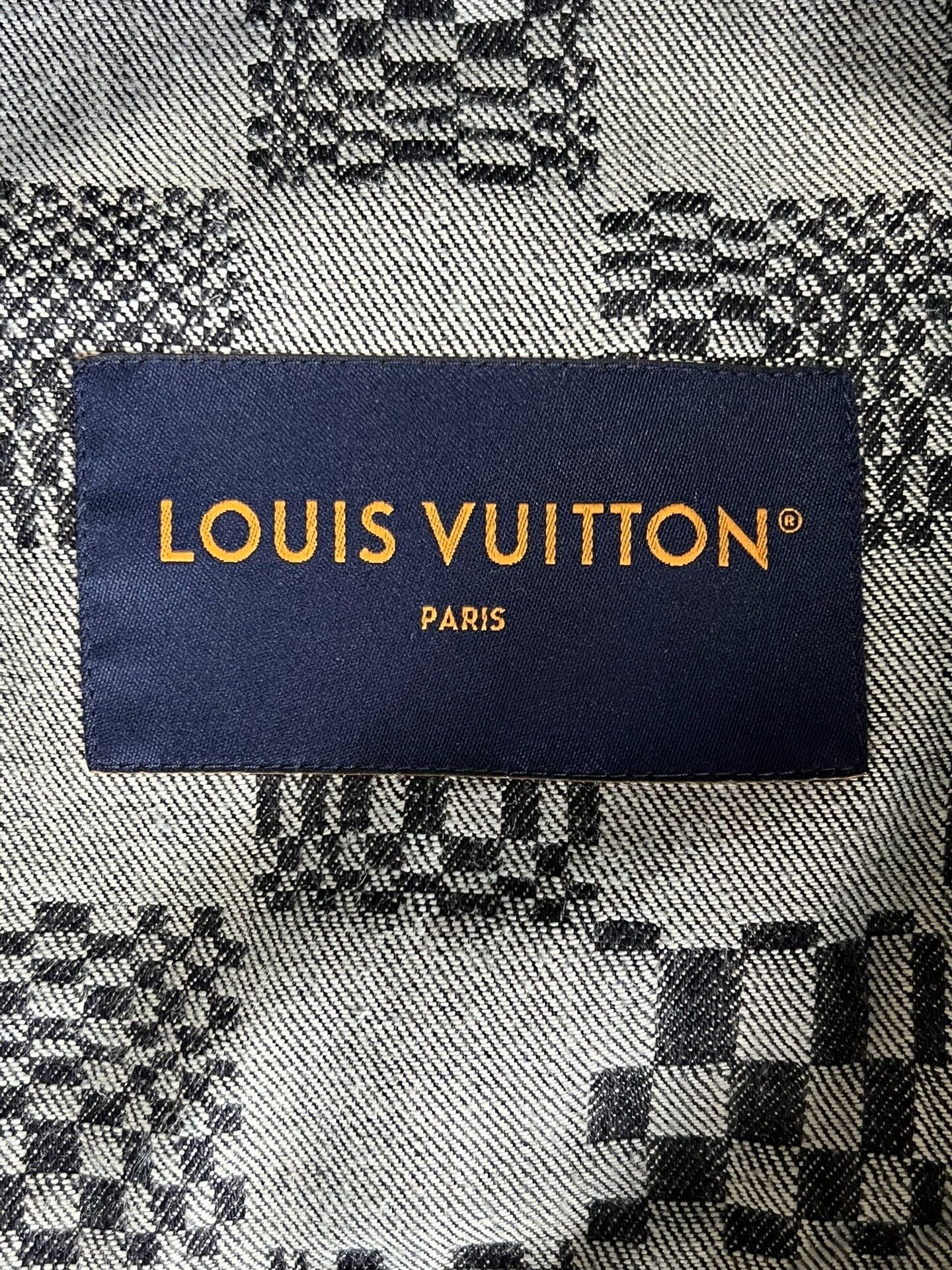 Louis Vuitton Louis Vuitton Checkerboard Denim Jacket Size US M / EU 48-50 / 2 - 6 Thumbnail