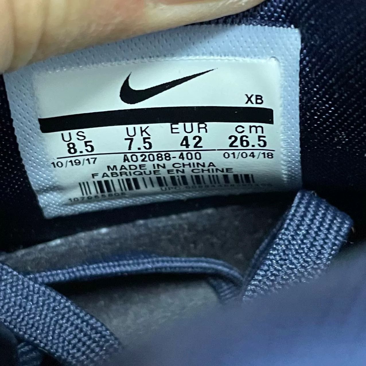 Nike Nike LEBRON Blue Lowtop Sneakers 9 Men Size US 9 / EU 42 - 9 Thumbnail