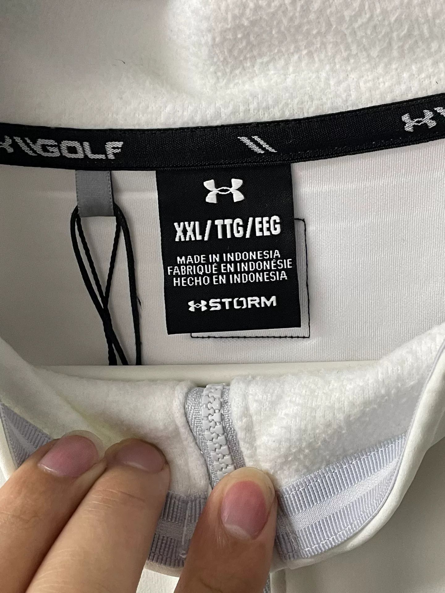 Under Armour Under Armour White Long Sleeve Shirt xxl Men Size US XXL / EU 58 / 5 - 2 Thumbnail