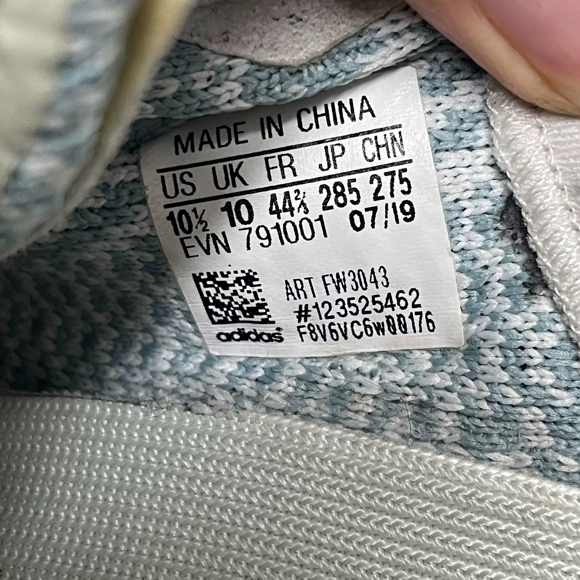 Adidas Adidas YEEZY Blue Lowtop Sneakers 11.5 Men Size US 11.5 / EU 44-45 - 9 Thumbnail