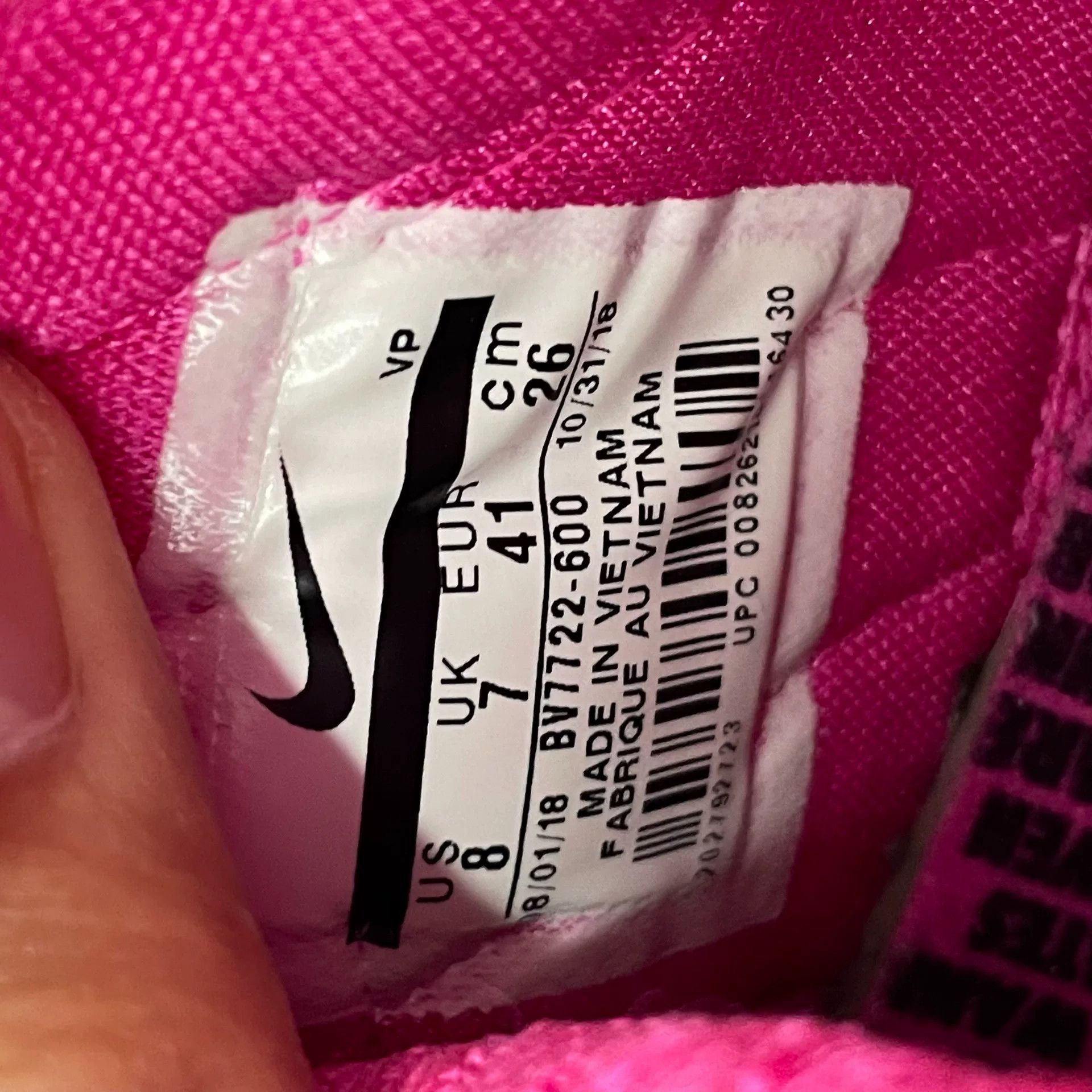 Nike Nike KD Pink Lowtop Sneakers 8 Men Size US 8 / EU 41 - 9 Thumbnail