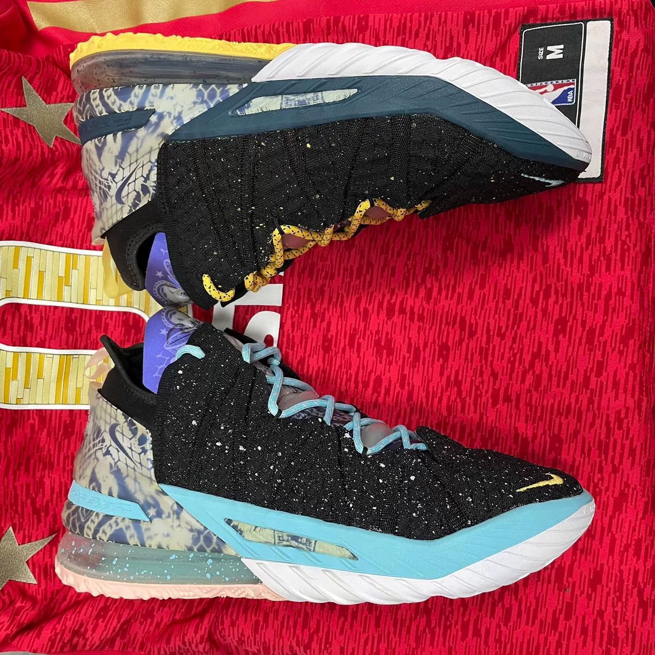 Nike Nike LEBRON Multi Lowtop Sneakers 8 Men Size US 8 / EU 41 - 4 Thumbnail