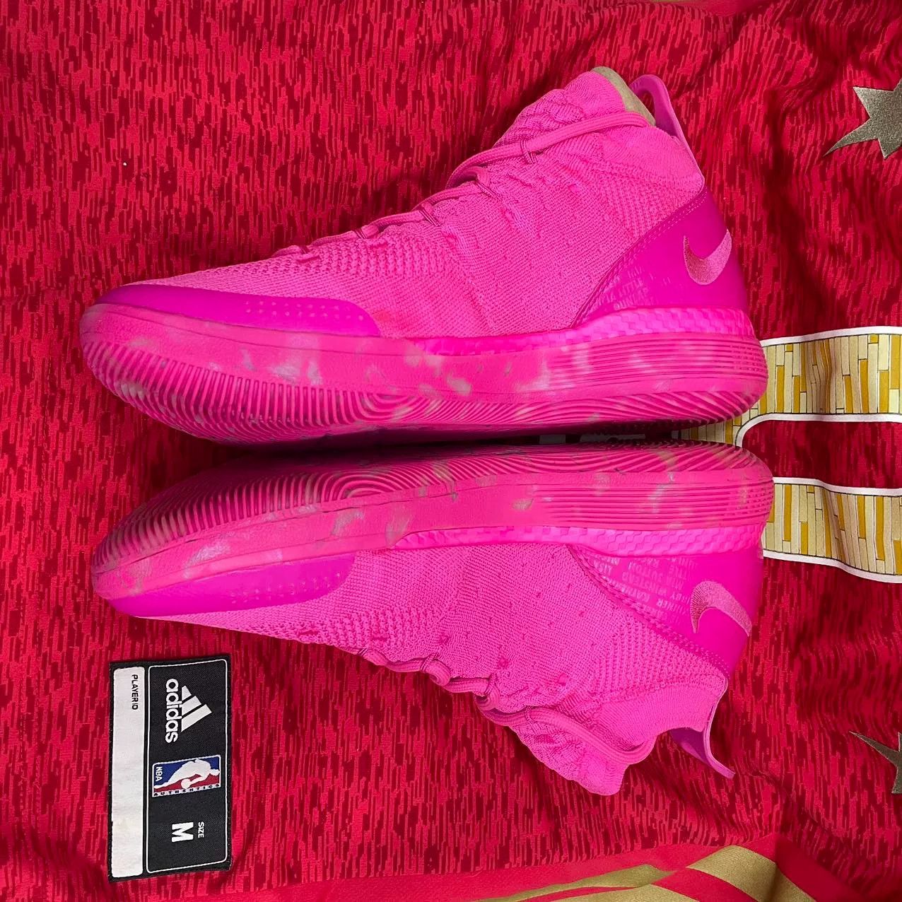 Nike Nike KD Pink Lowtop Sneakers 8 Men Size US 8 / EU 41 - 4 Thumbnail