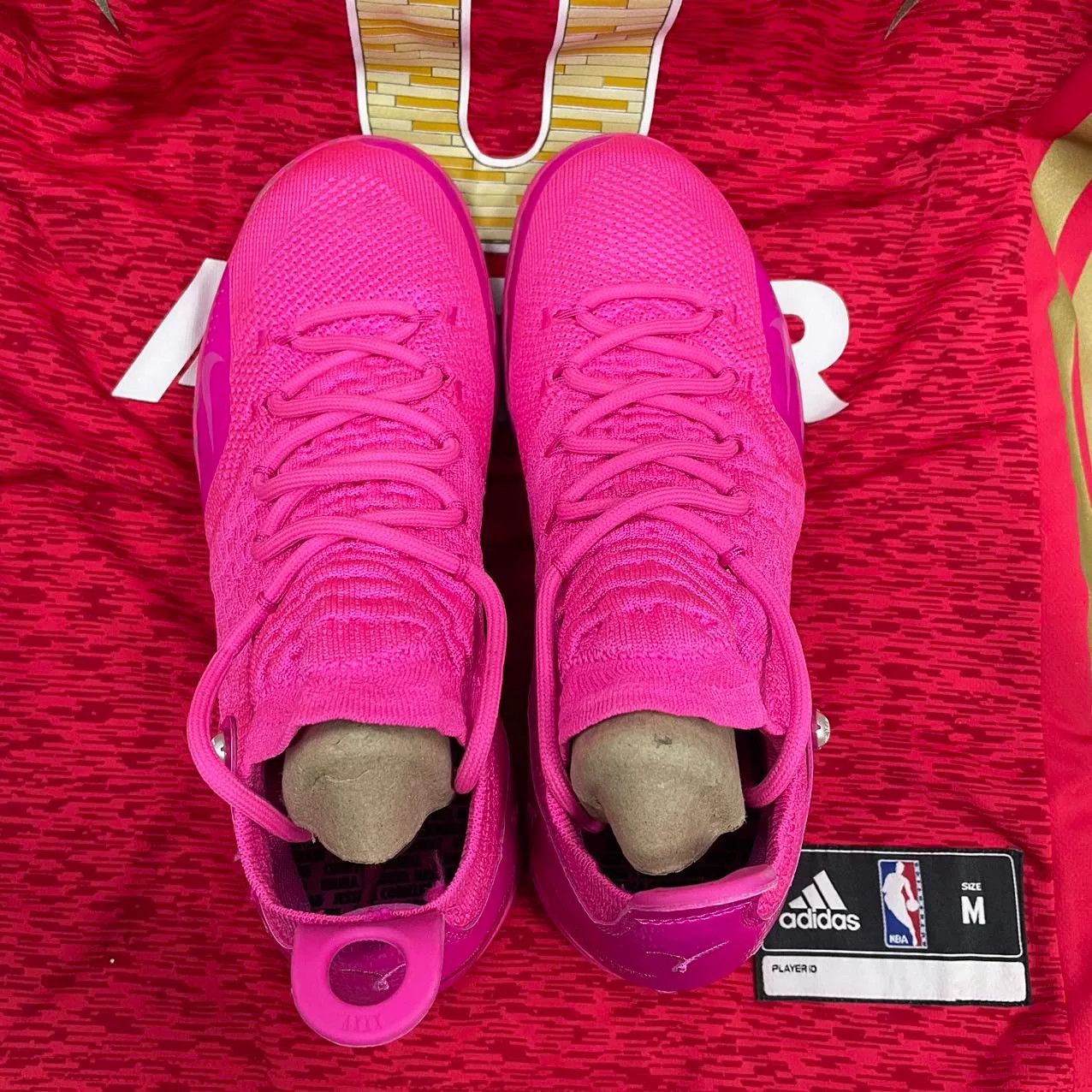 Nike Nike KD Pink Lowtop Sneakers 8 Men Size US 8 / EU 41 - 7 Thumbnail