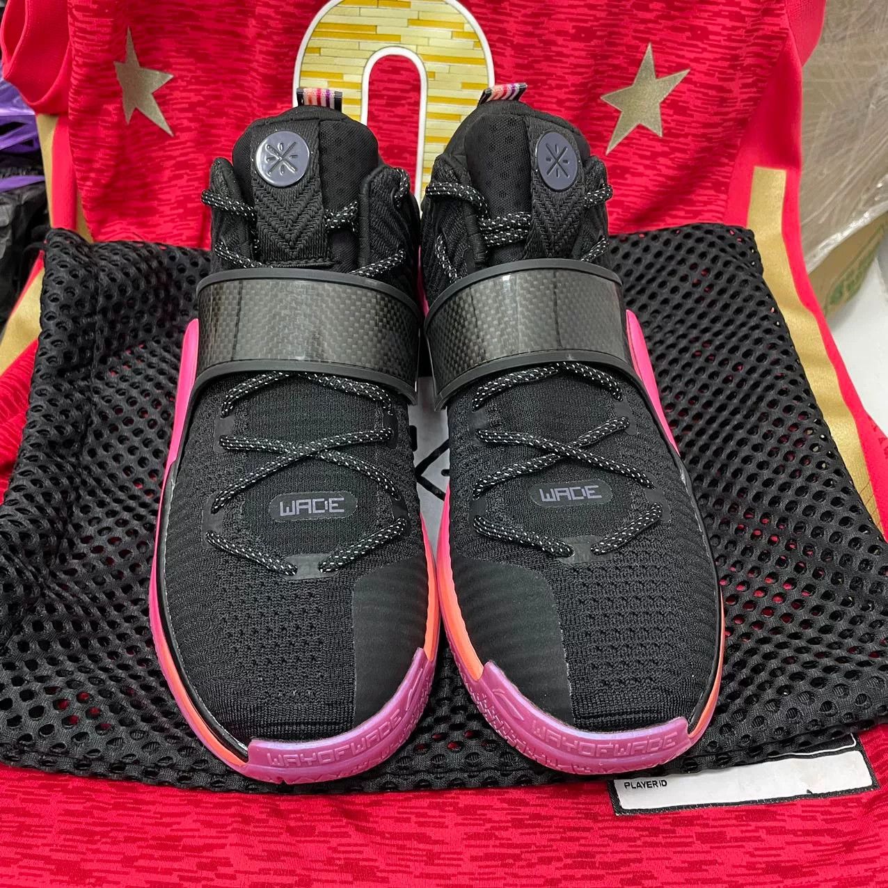 Li-Ning Li-Ning Pink Lowtop Sneakers 8.5 Men Size US 8.5 / EU 41-42 - 2 Thumbnail