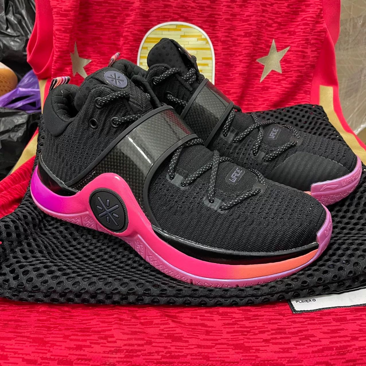 Li-Ning Li-Ning Pink Lowtop Sneakers 8.5 Men Size US 8.5 / EU 41-42 - 3 Thumbnail