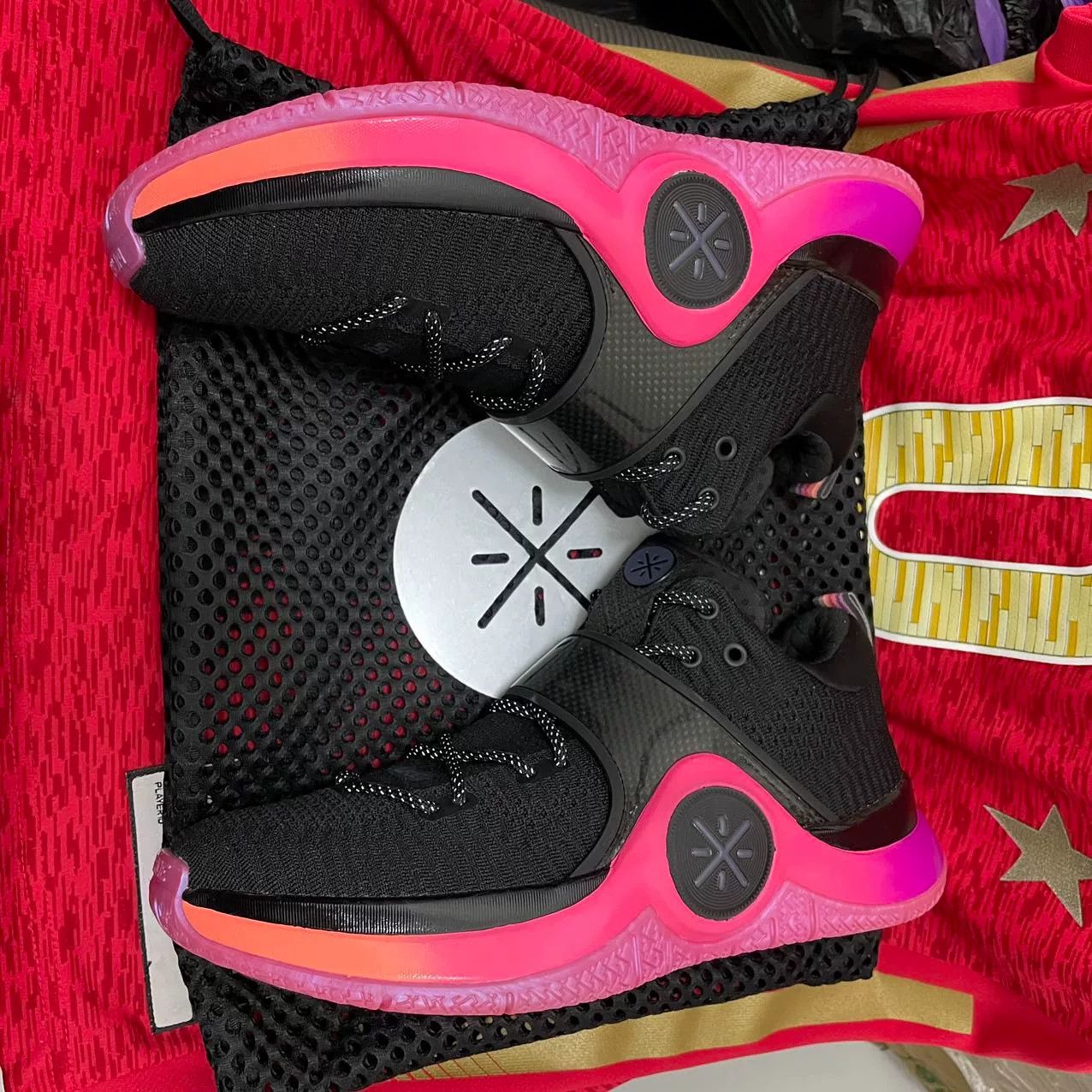 Li-Ning Li-Ning Pink Lowtop Sneakers 8.5 Men Size US 8.5 / EU 41-42 - 5 Thumbnail