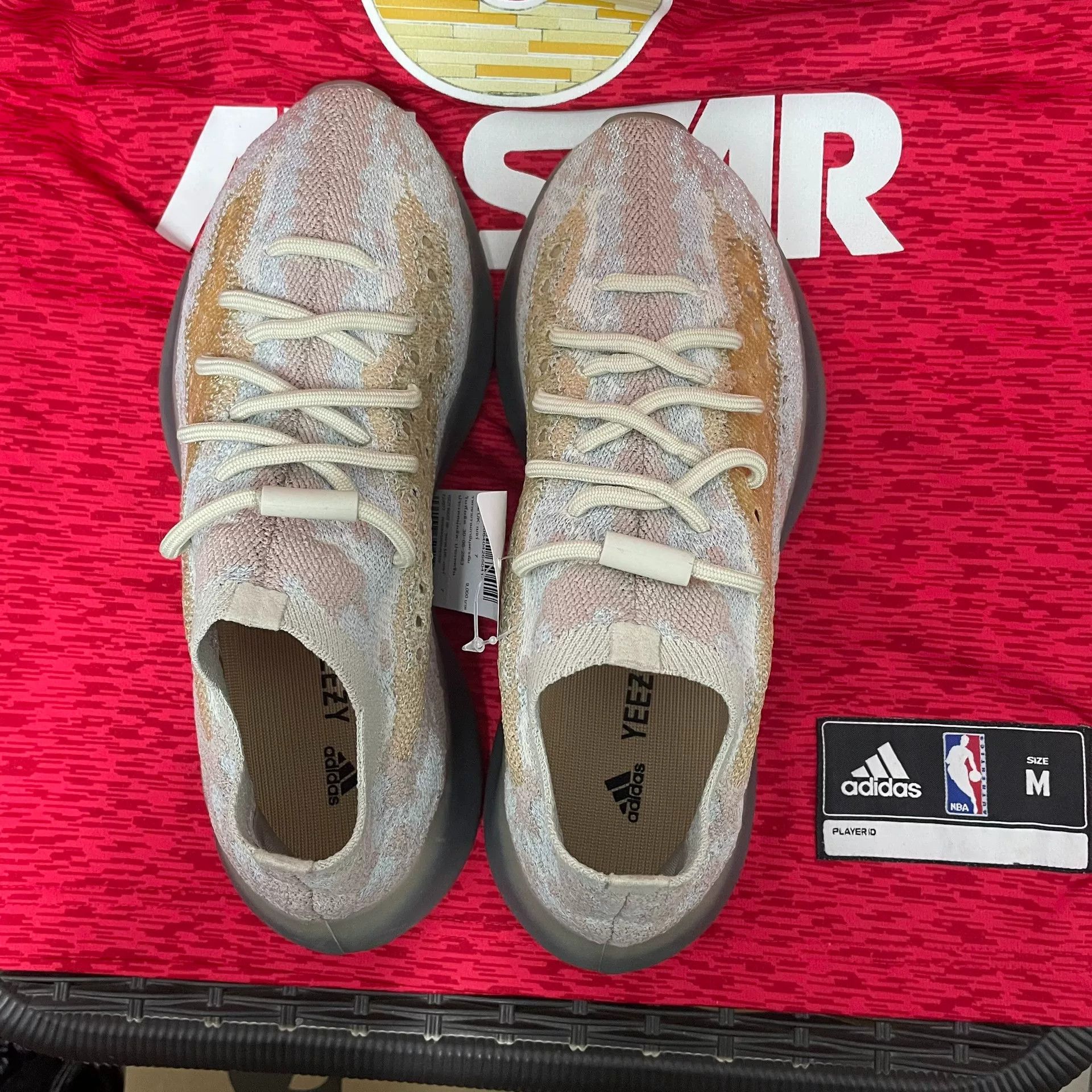 Adidas Adidas YEEZY Pink Lowtop Sneakers 7.5 Men Size US 7.5 / EU 40-41 - 6 Thumbnail