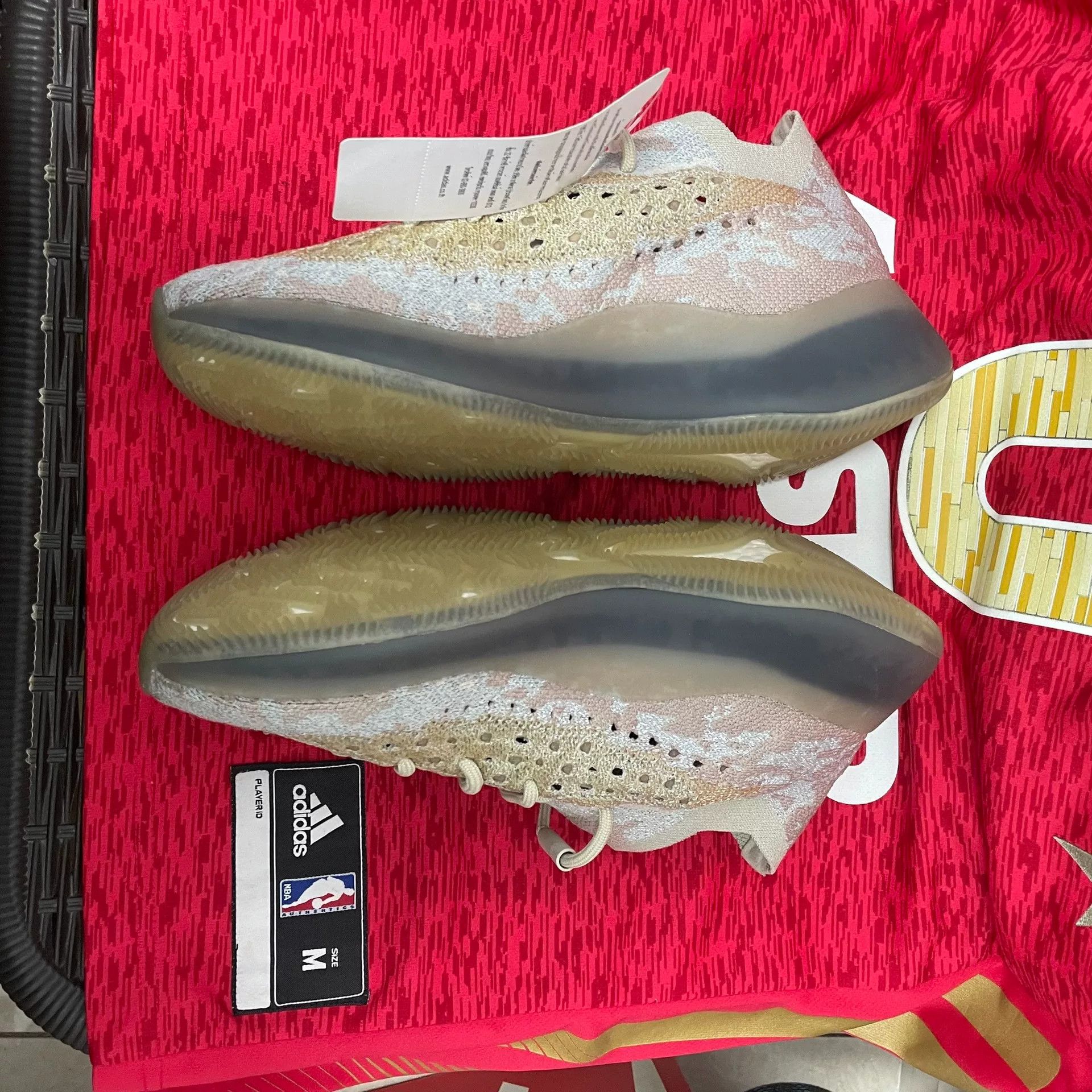 Adidas Adidas YEEZY Pink Lowtop Sneakers 7.5 Men Size US 7.5 / EU 40-41 - 3 Thumbnail
