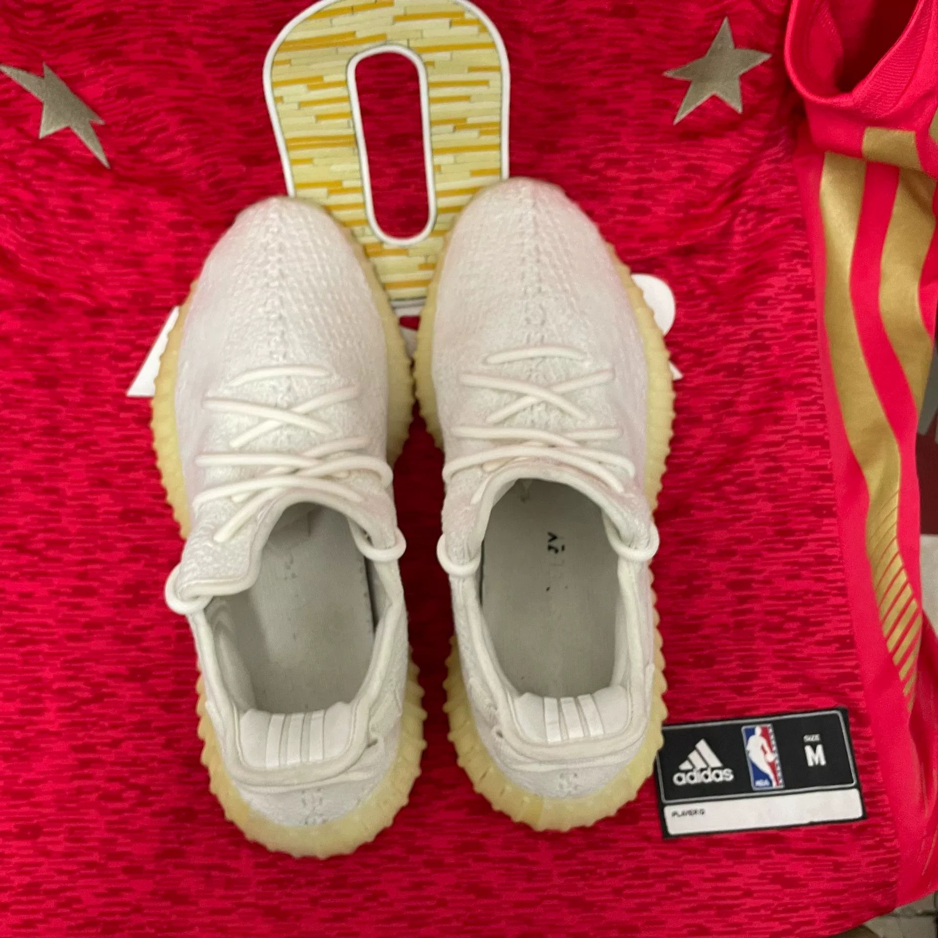 Adidas Adidas YEEZY White Lowtop Sneakers 9 Men Size US 9 / EU 42 - 7 Thumbnail
