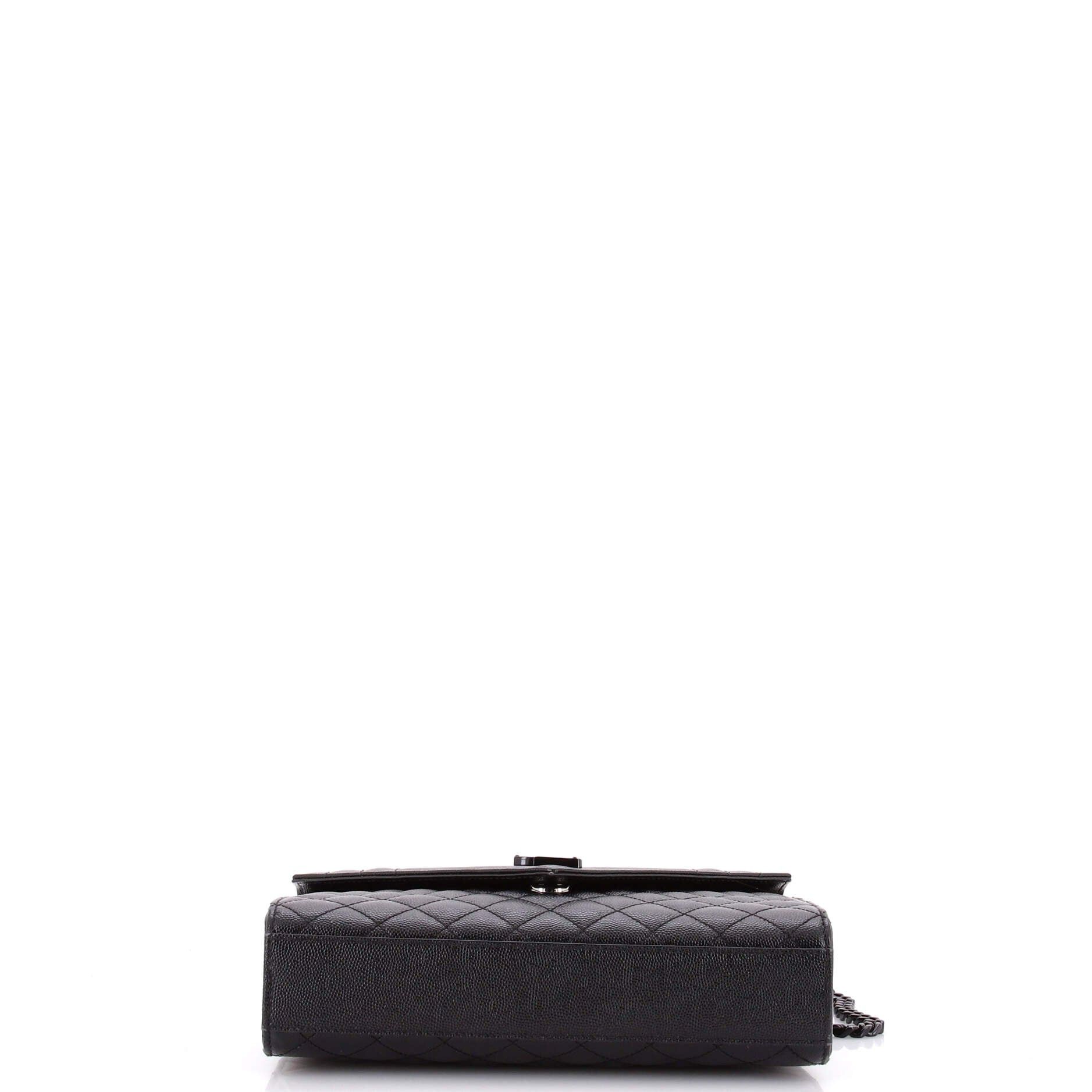 Saint Laurent Paris Classic Monogram Envelope Satchel Size ONE SIZE - 4 Thumbnail