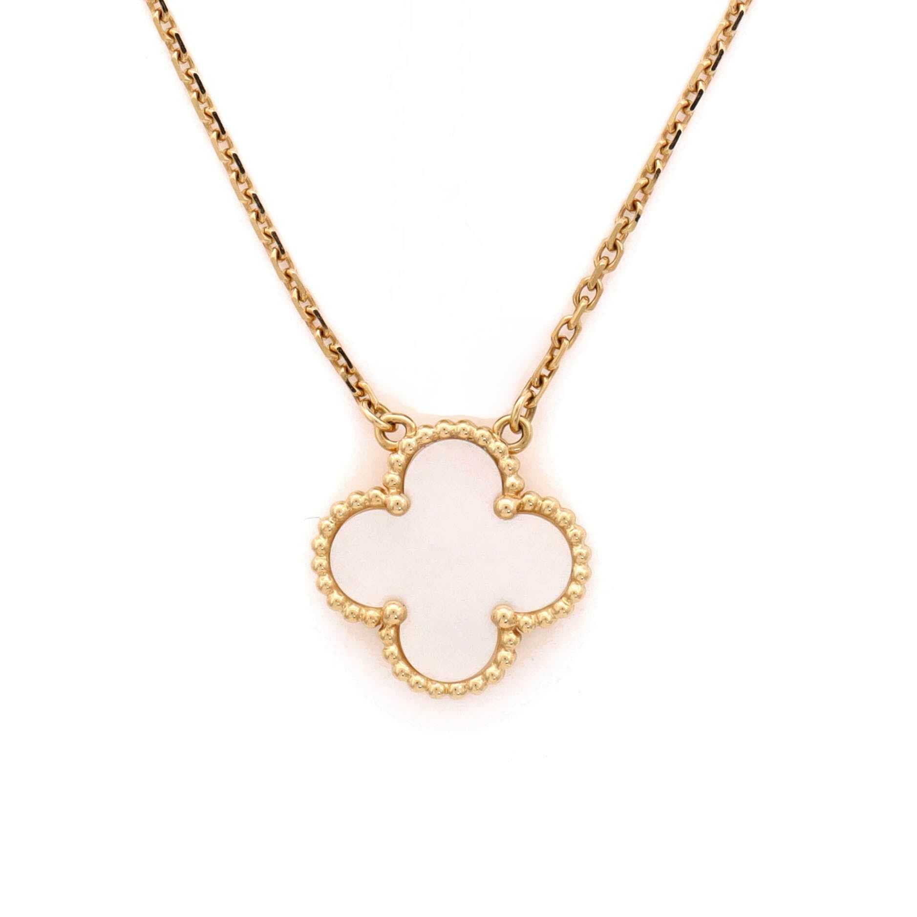 Van Cleef & Arpels Vintage Alhambra Pendant Necklace Size ONE SIZE - 4 Thumbnail