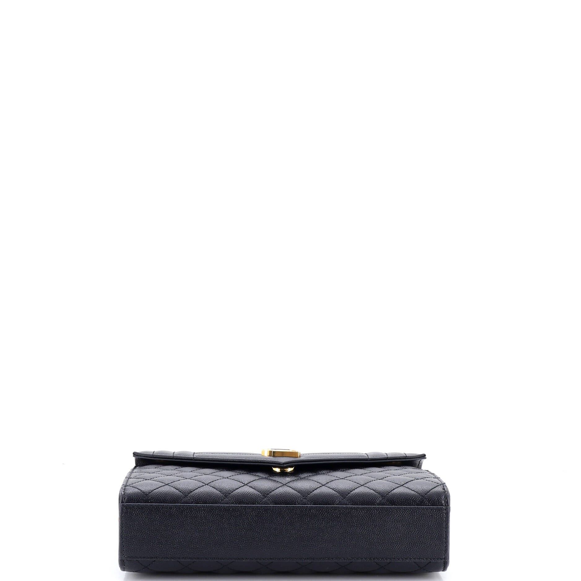 Saint Laurent Paris Classic Monogram Envelope Satchel Size ONE SIZE - 4 Thumbnail