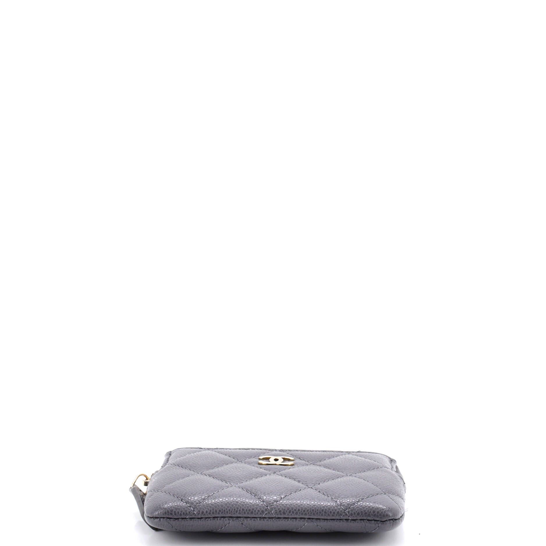 Chanel Square Zip Around Card Holder Wallet Size ONE SIZE - 4 Thumbnail