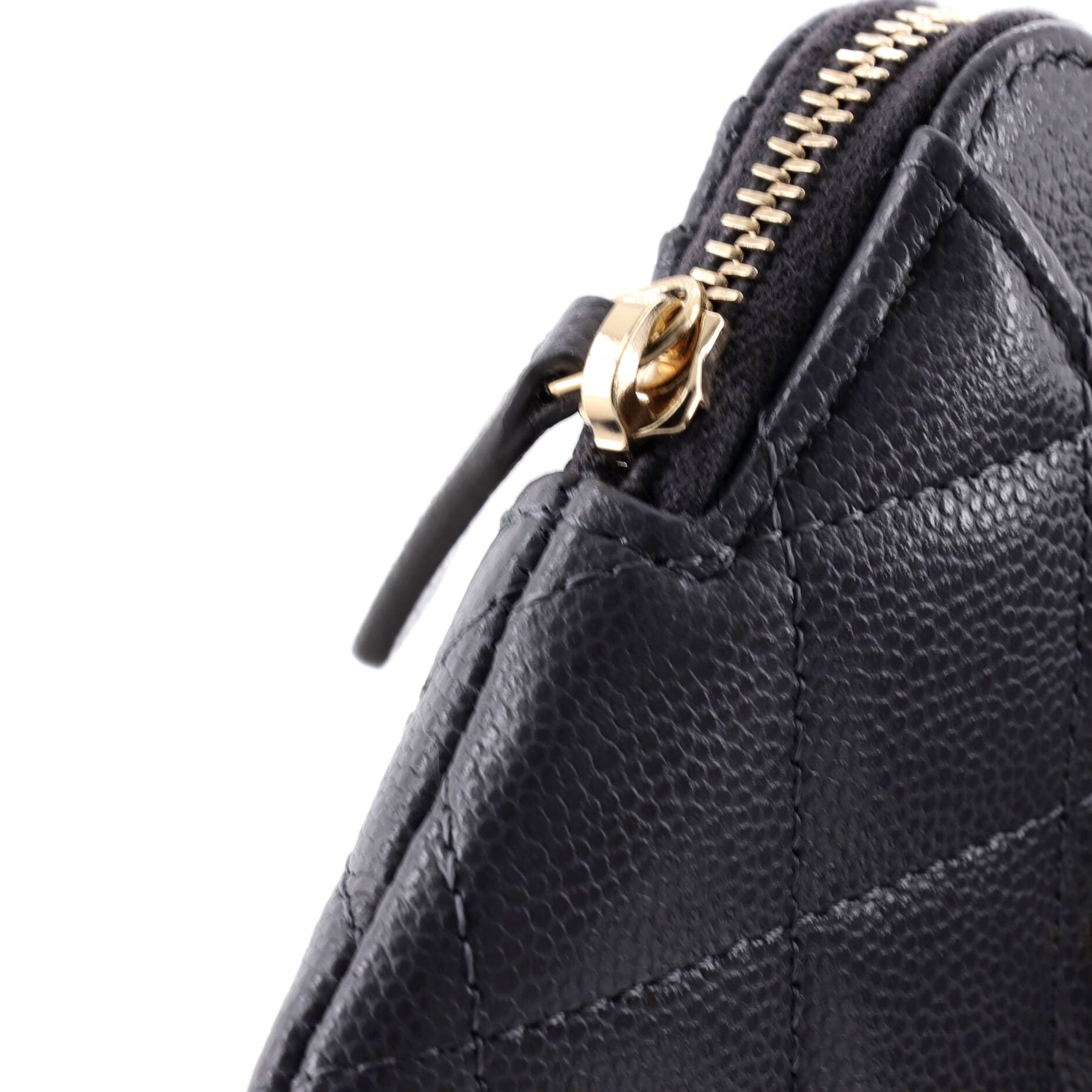 Chanel Square Zip Around Card Holder Wallet Size ONE SIZE - 6 Thumbnail