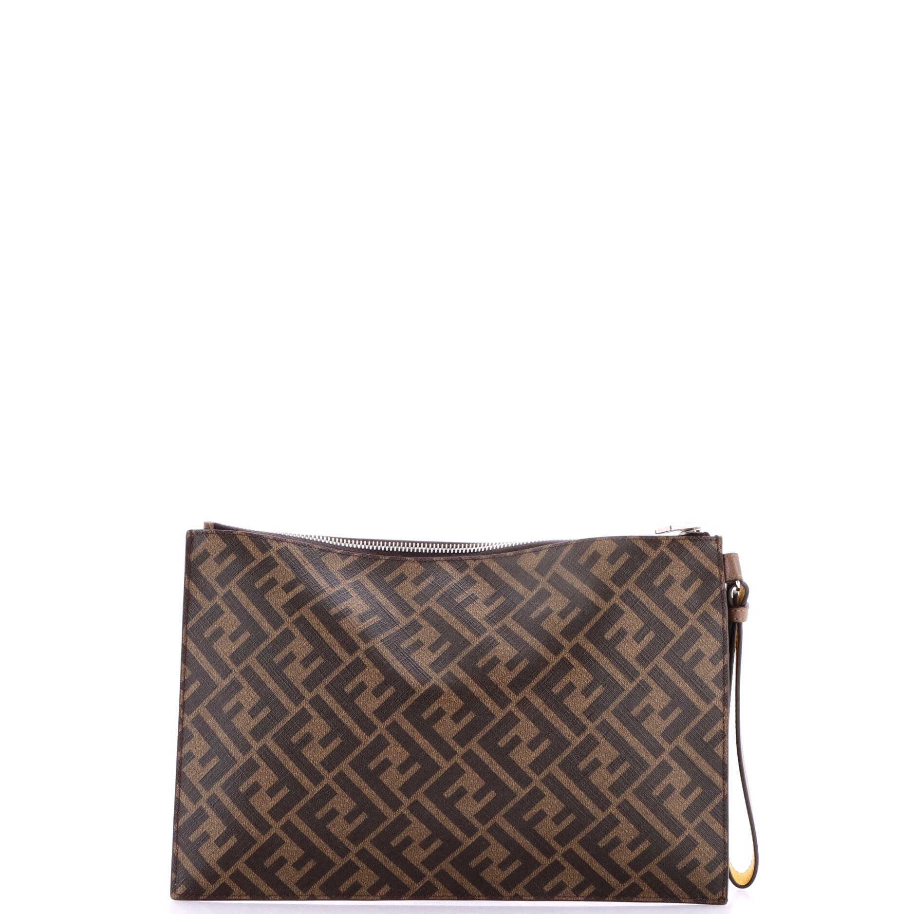Fendi Logo Flat Wristlet Pouch Size ONE SIZE - 3 Thumbnail