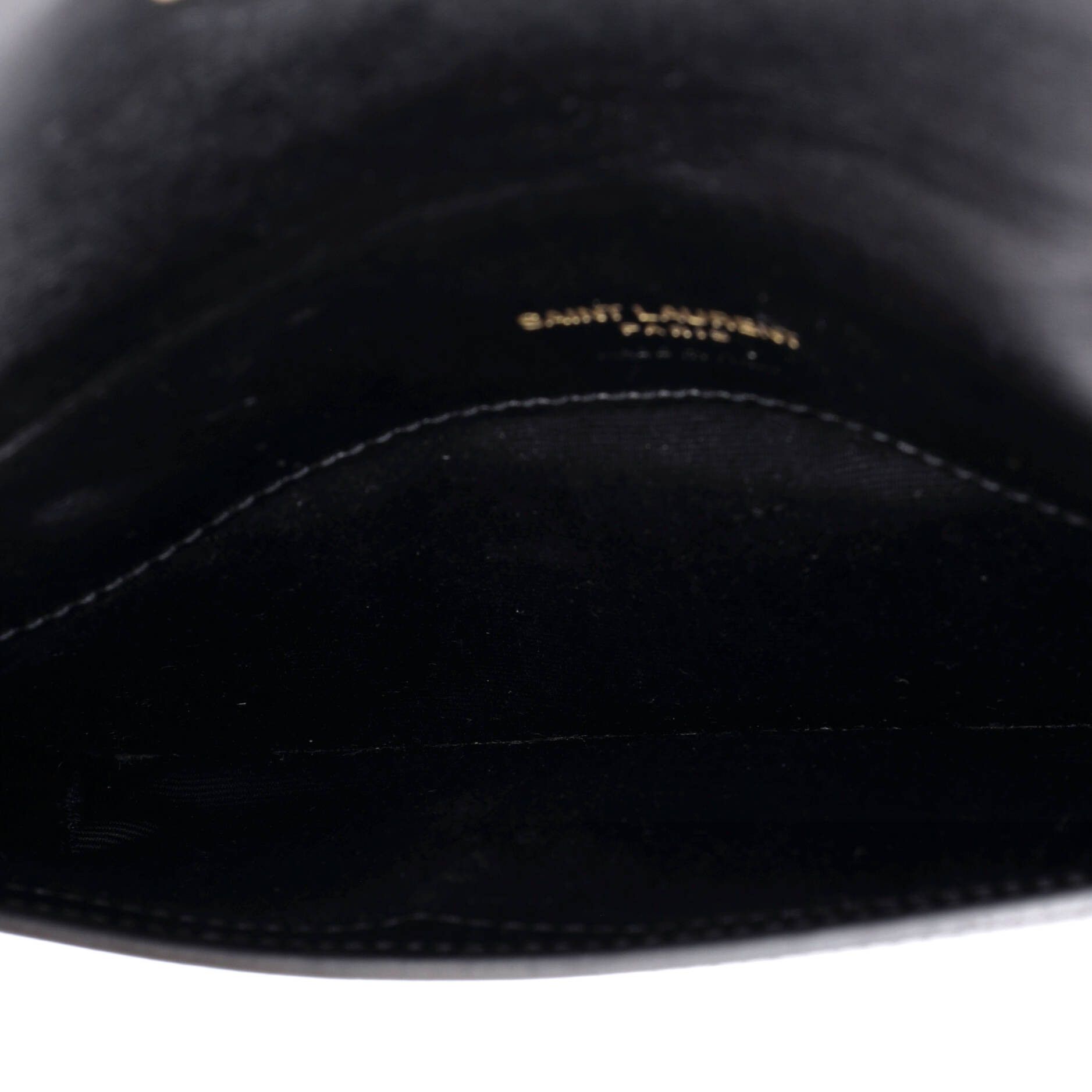 Saint Laurent Paris Classic Monogram Phone Holder Shoulder Bag Size ONE SIZE - 5 Thumbnail