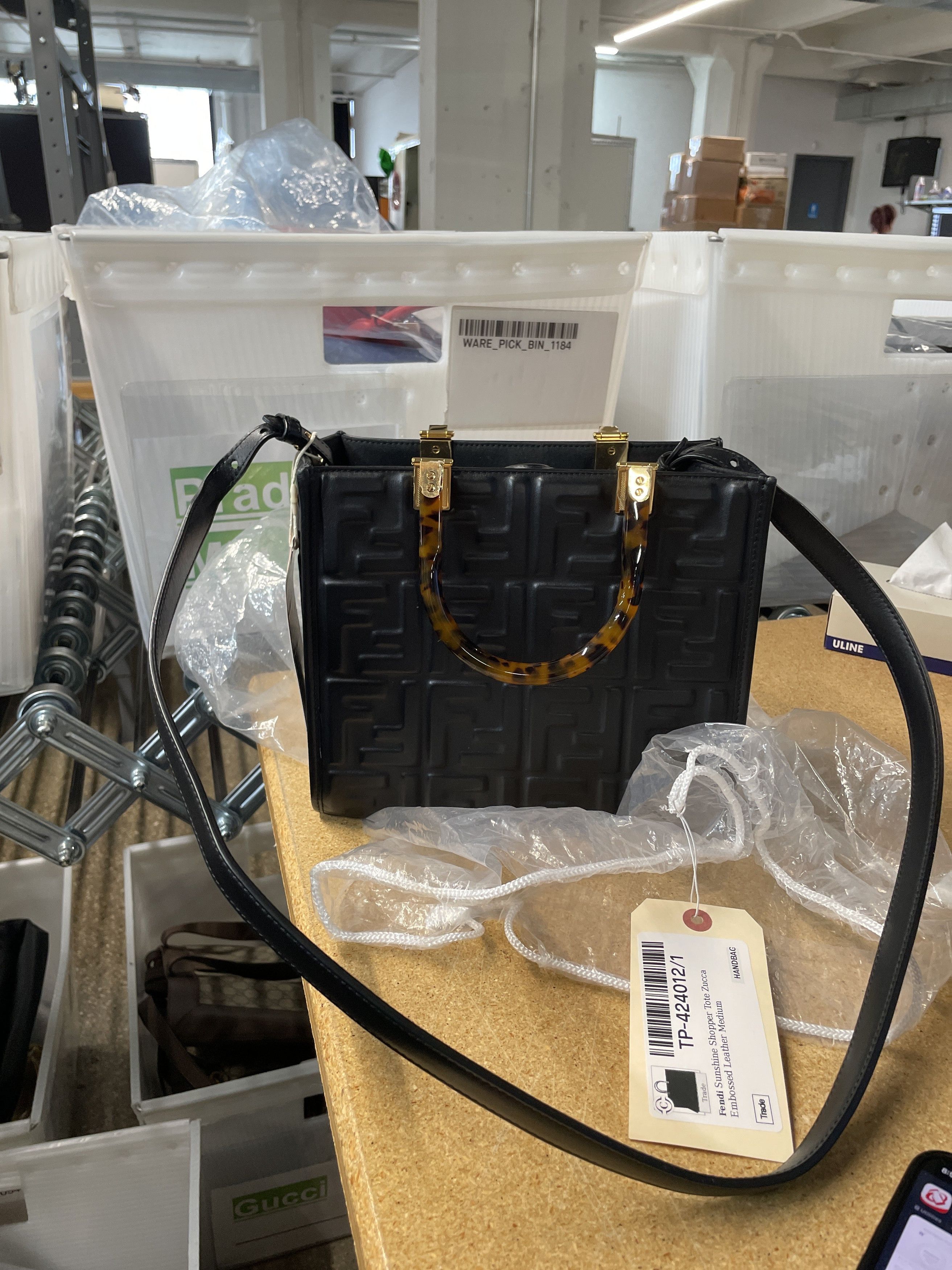 Fendi Sunshine Shopper Tote Size ONE SIZE - 7 Thumbnail