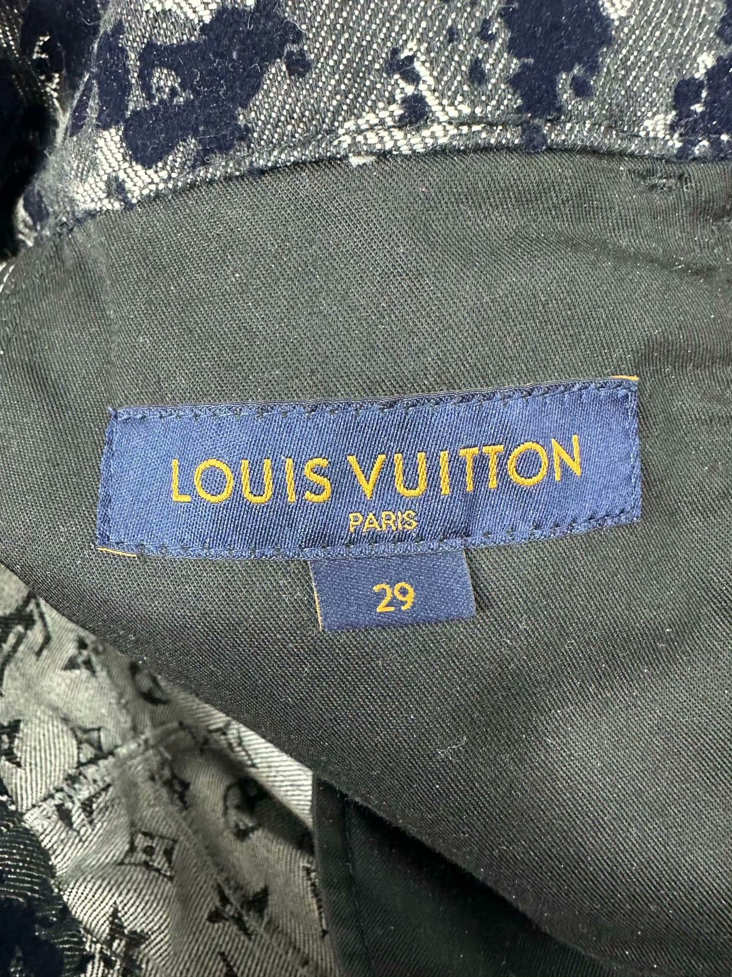 Louis Vuitton Louis Vuitton Monogram Denim Pants Size 29 Size US 29 - 3 Thumbnail