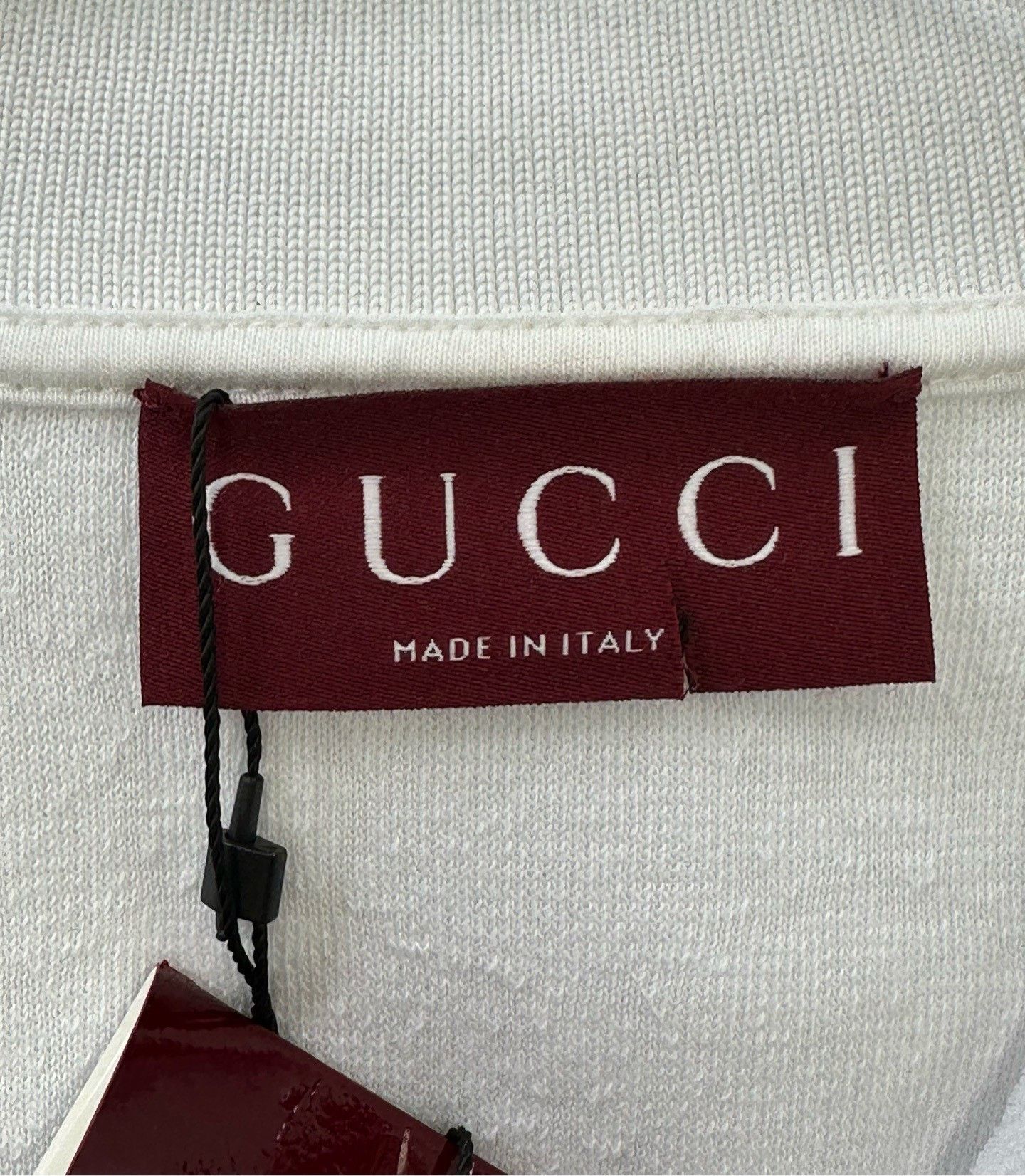 Gucci Gucci White Logo Short-Sleeve Polo Shirt Size US XS / EU 42 / 0 - 3 Thumbnail