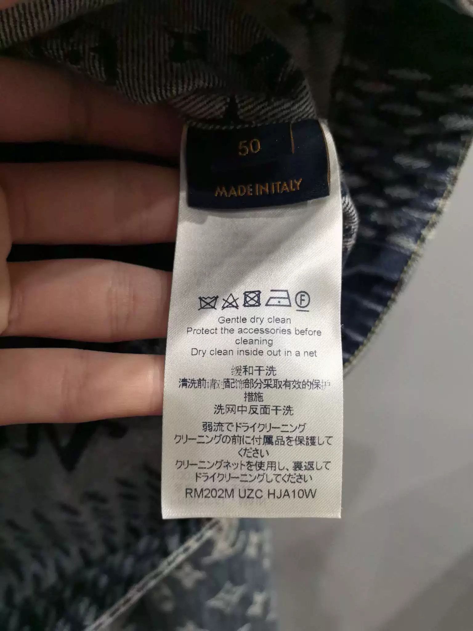 Louis Vuitton Louis Vuitton Nigo Blue Monogram Denim Jacket Size US M / EU 48-50 / 2 - 6 Thumbnail