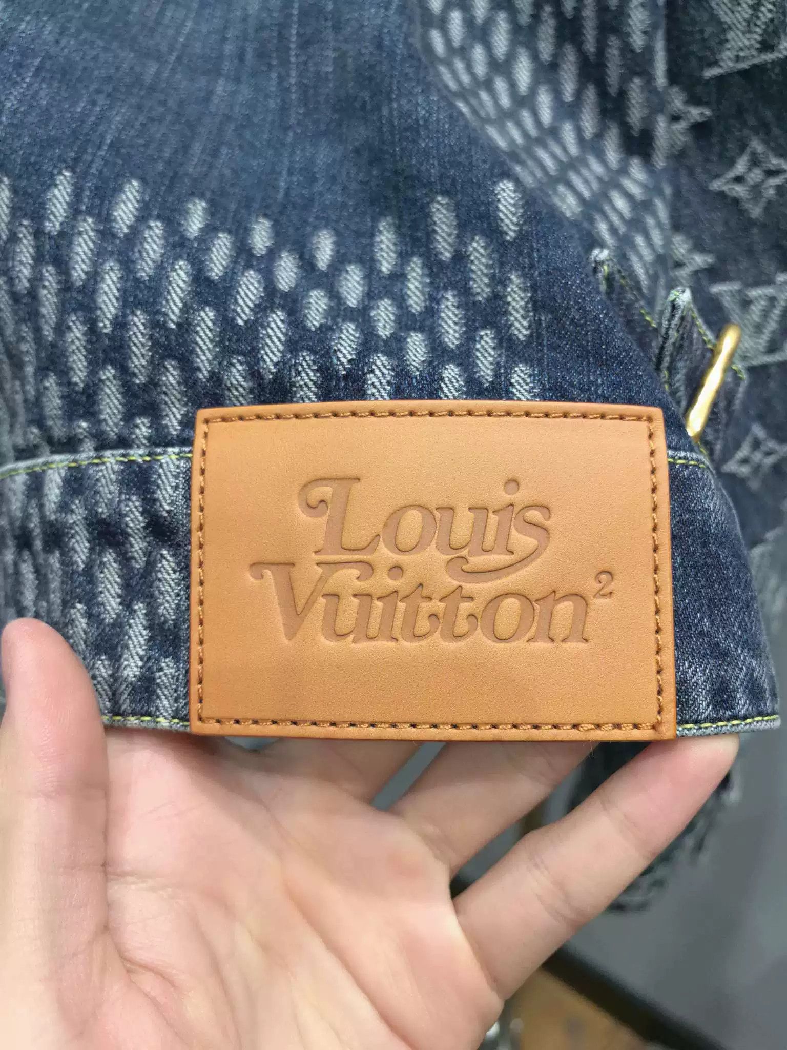 Louis Vuitton Louis Vuitton Nigo Blue Monogram Denim Jacket Size US M / EU 48-50 / 2 - 5 Thumbnail