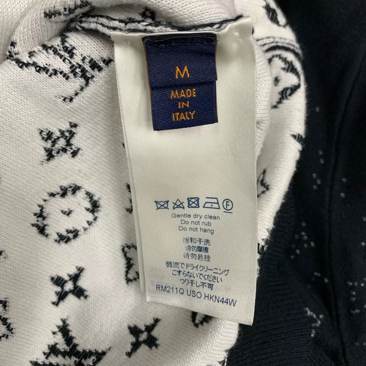 Louis Vuitton LV Monogram Gradient Print Knit Sweater Size US M / EU 48-50 / 2 - 7 Thumbnail
