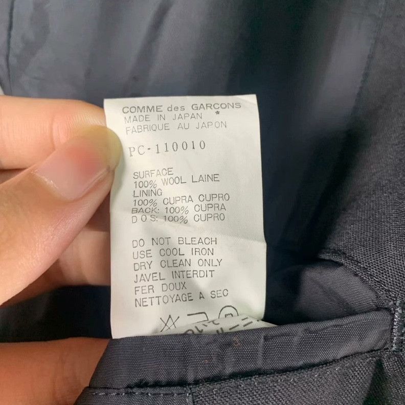 CDG by Comme des Garcons COMME des GARÇONS HOMME PLUS Wool Long Coat Size US M / EU 48-50 / 2 - 8 Thumbnail