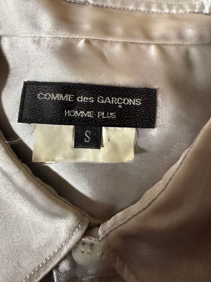 Comme des Garcons Homme Comme des Garcons HOMME Silver Gray Shirt Size US S / EU 44-46 / 1 - 4 Thumbnail