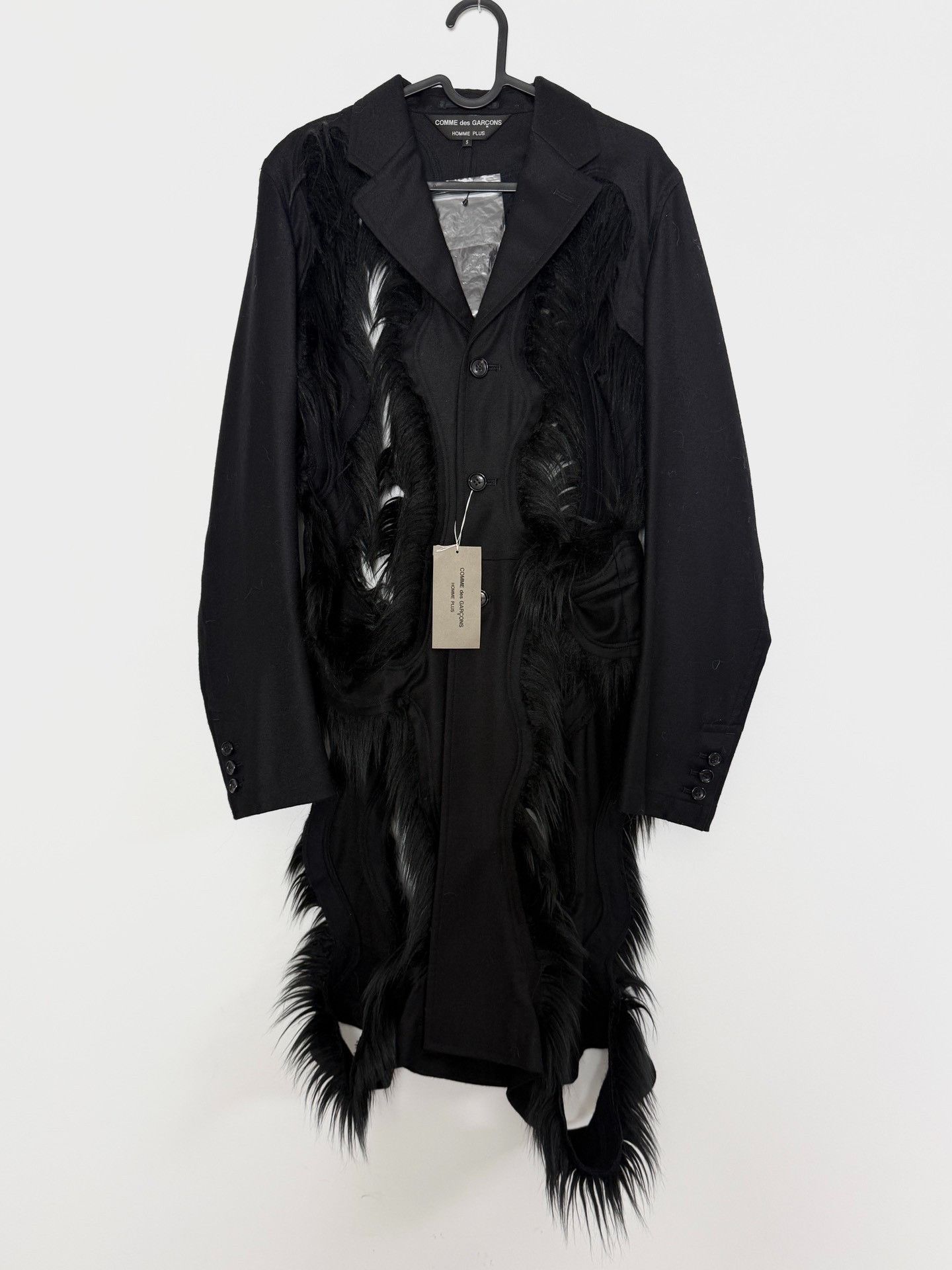 Comme des Garcons Homme Plus COMME des GARÇONS Deconstructed Long Coat Size US S / EU 44-46 / 1 - 6 Thumbnail