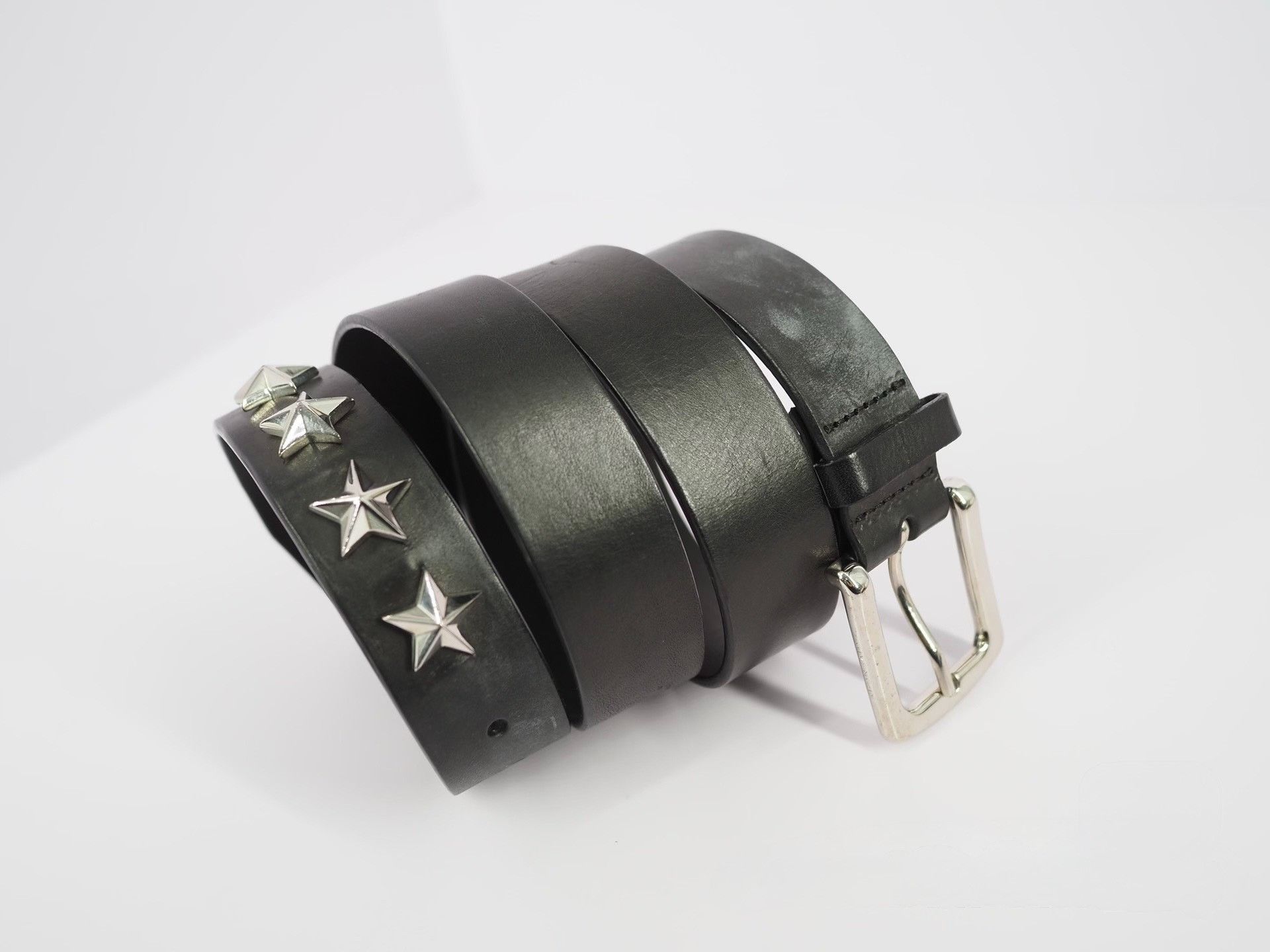 Givenchy Givenchy Black Star Leather Belt Size ONE SIZE - 4 Thumbnail
